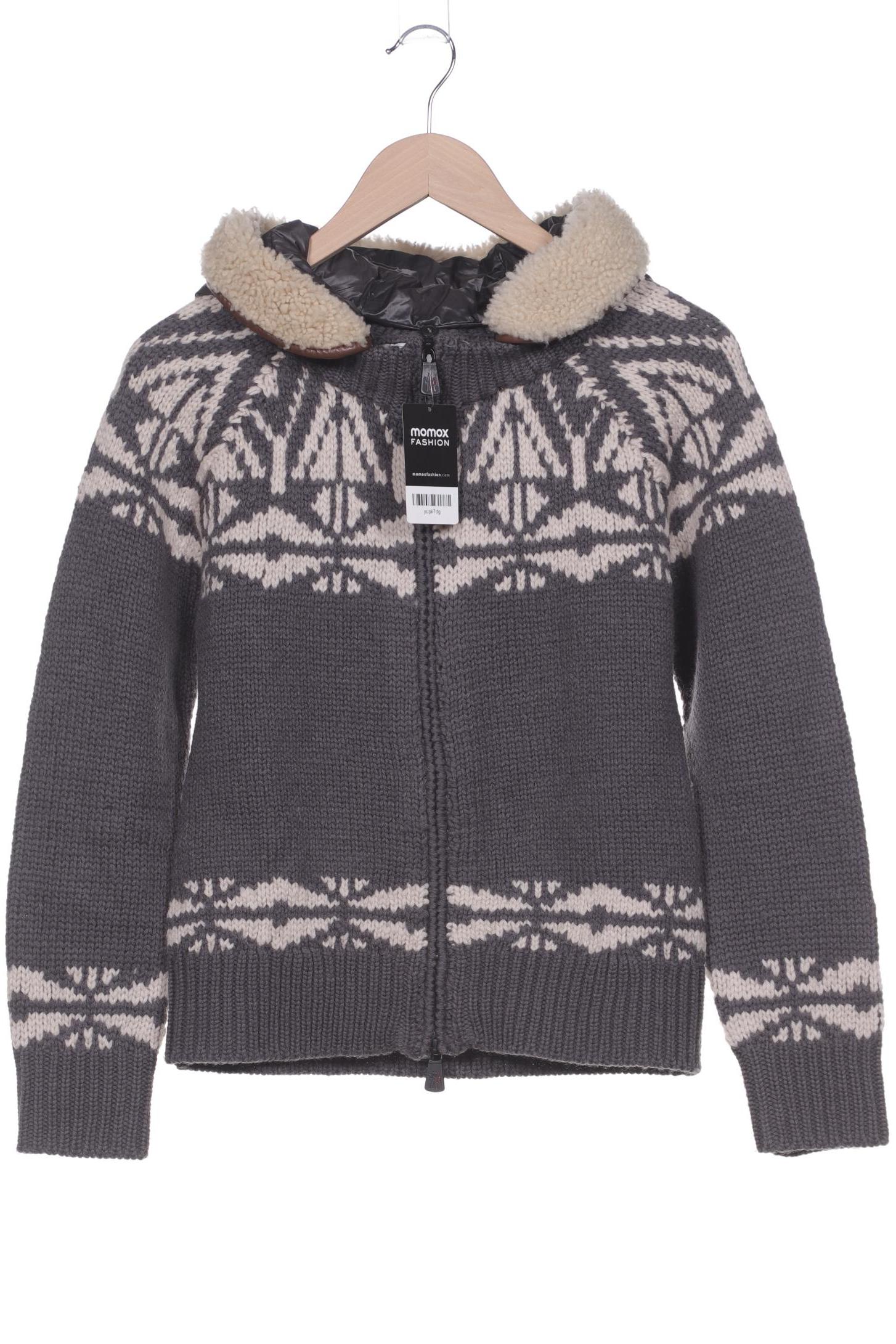 

Moncler Damen Kapuzenpullover, grau, Gr. 38