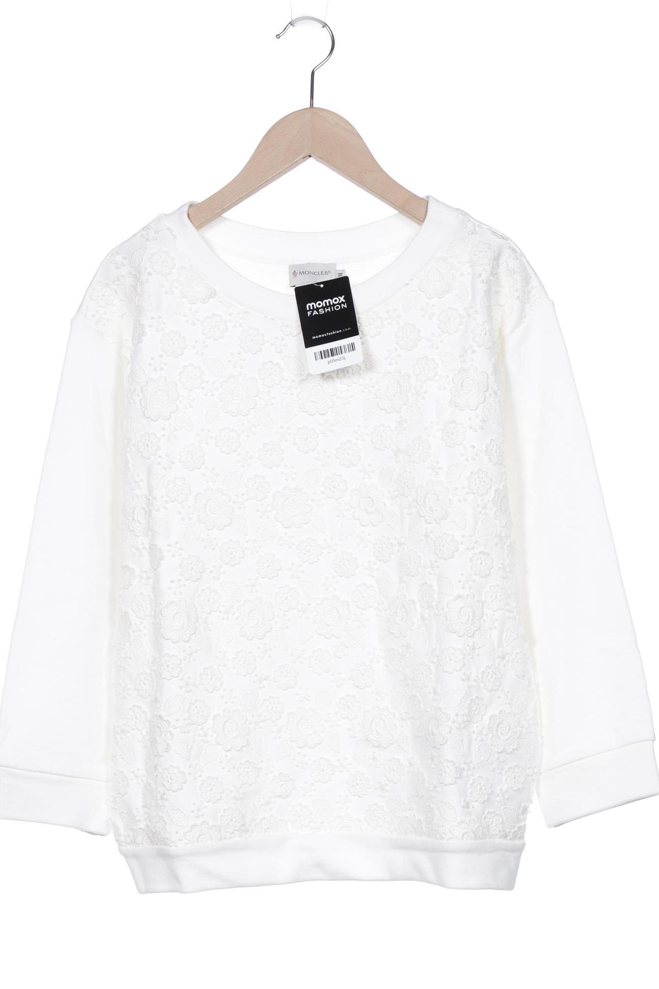 

Moncler Damen Langarmshirt, weiß, Gr. 38