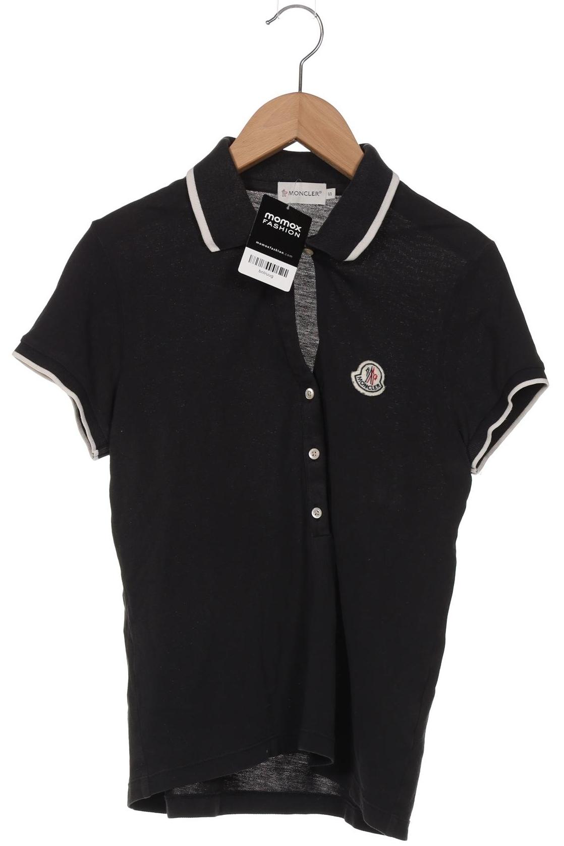 

Moncler Damen Poloshirt, schwarz, Gr. 36