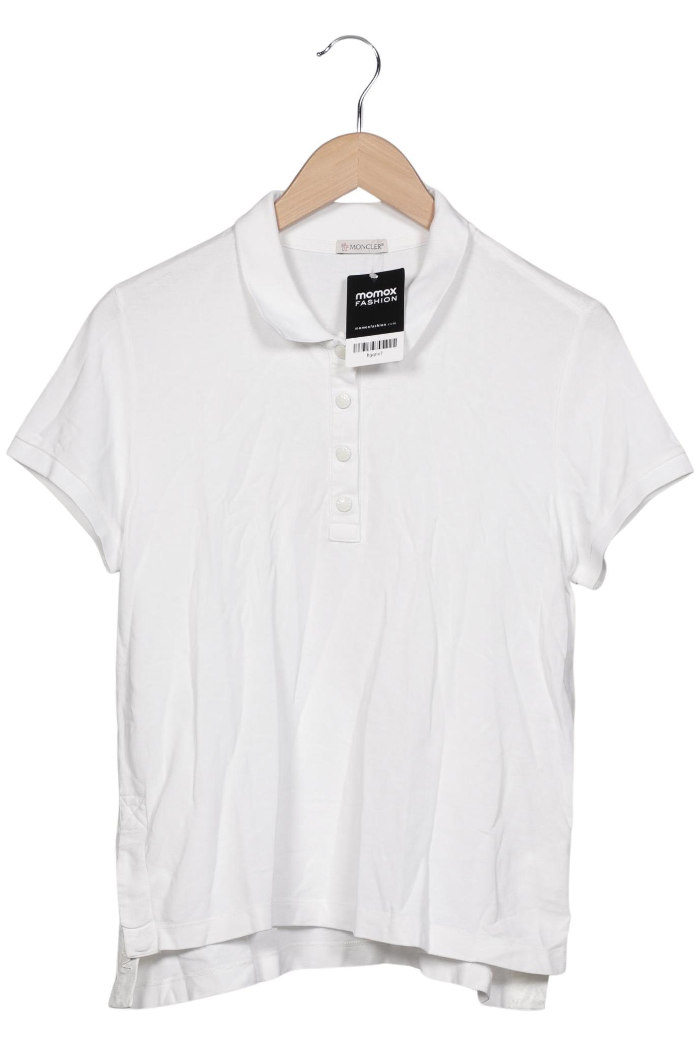 

Moncler Damen Poloshirt, weiß, Gr. 38