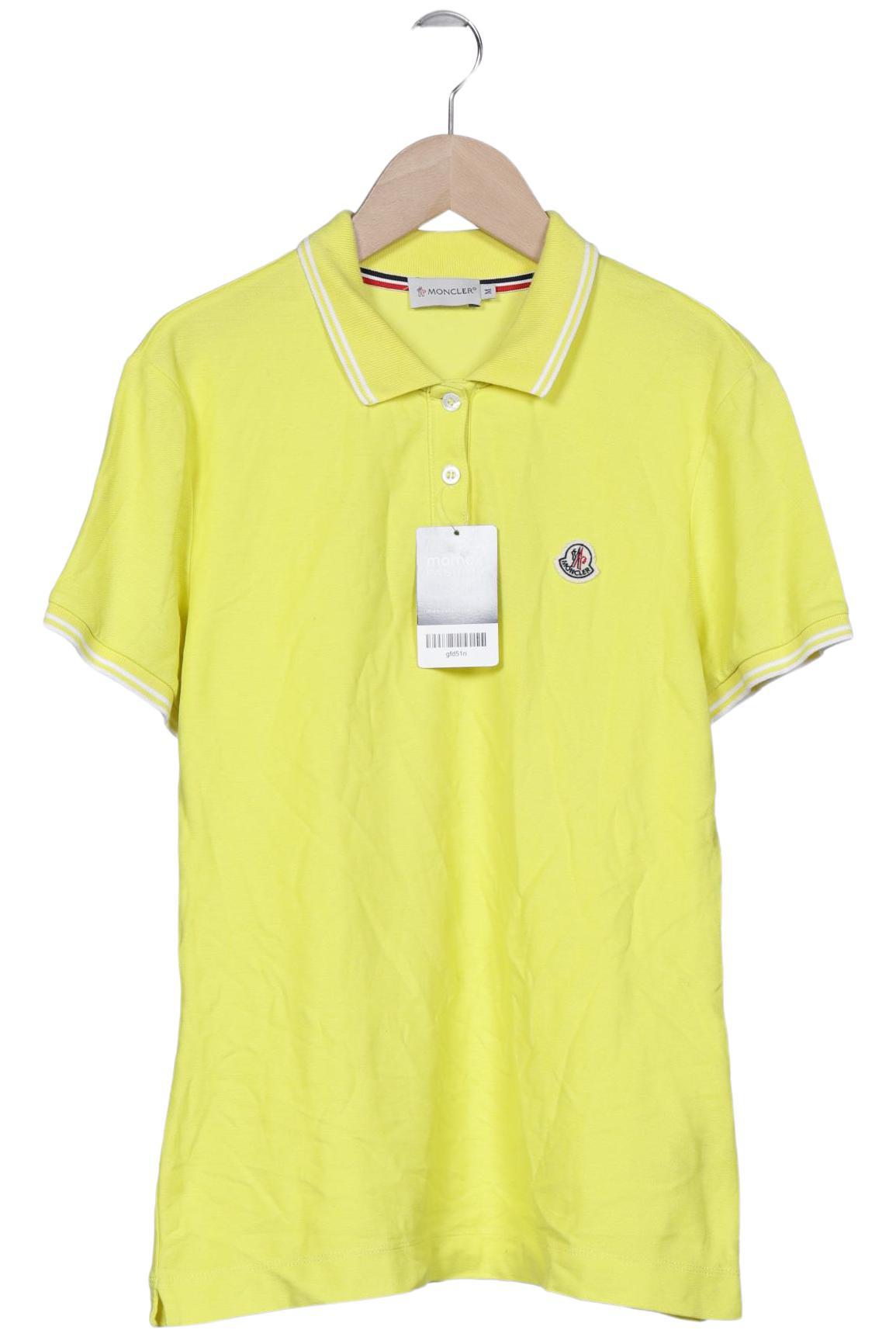 

Moncler Damen Poloshirt, gelb, Gr. 38