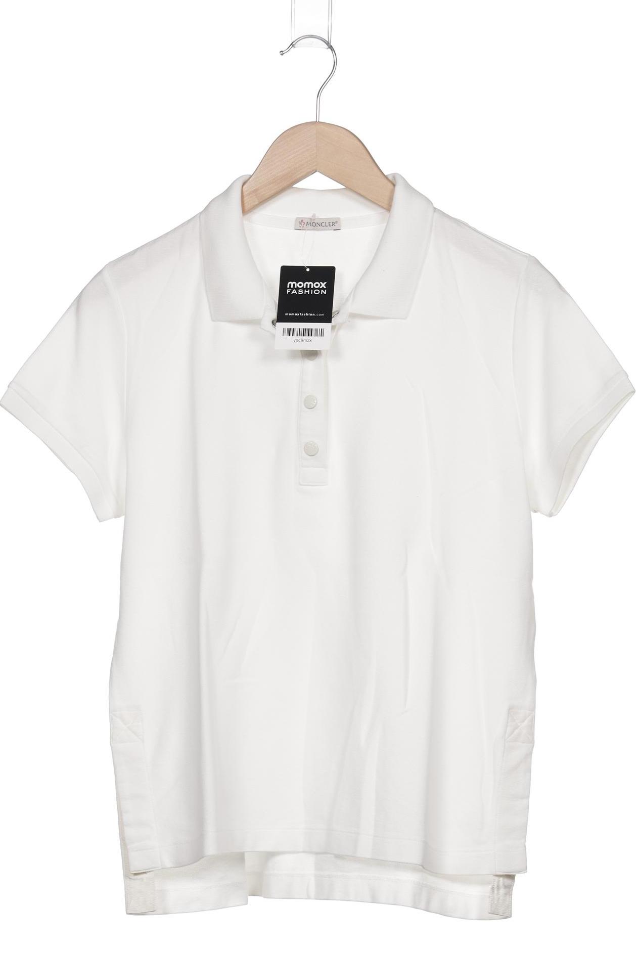 

Moncler Damen Poloshirt, weiß, Gr. 38