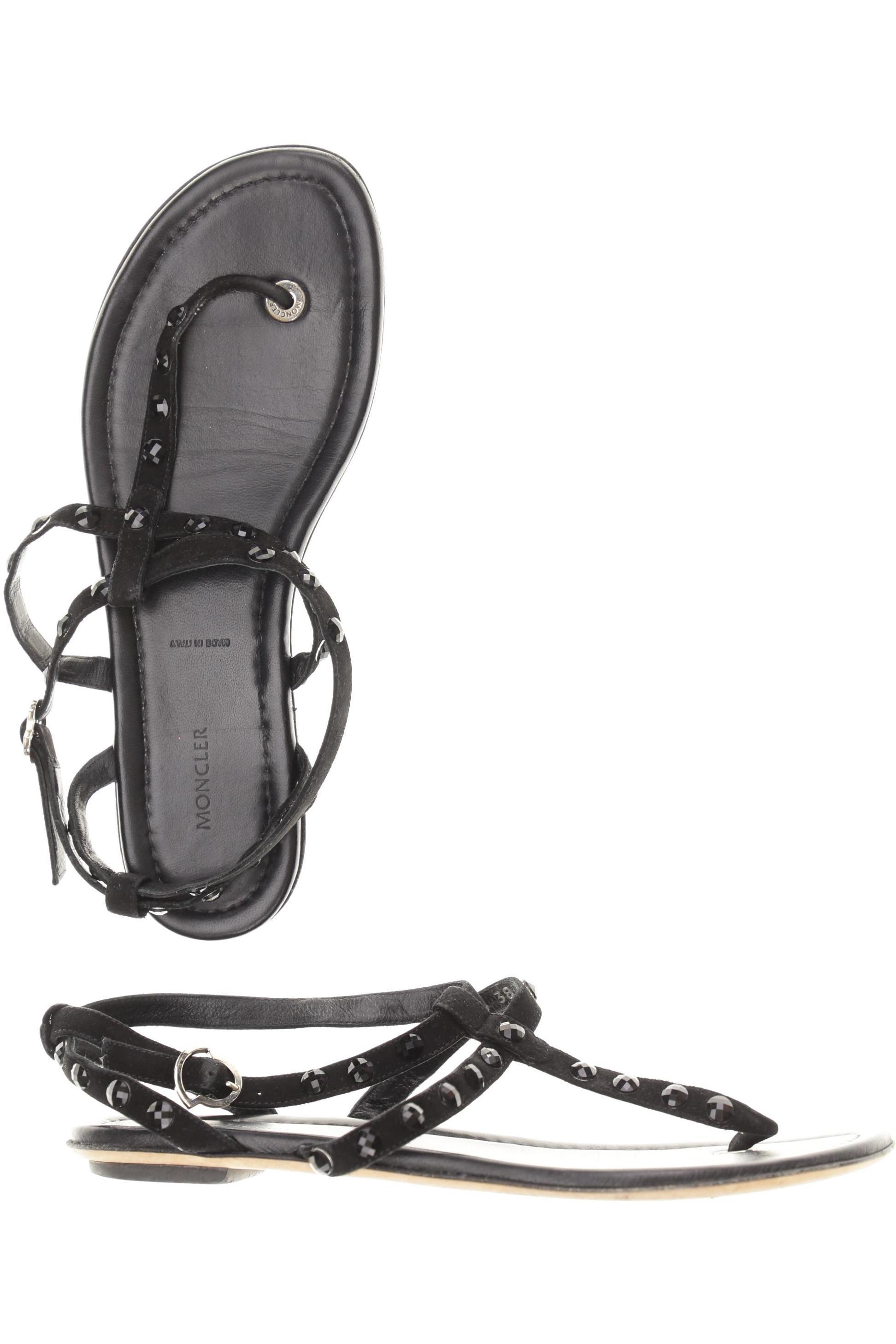 

Moncler Damen Sandale, schwarz, Gr. 38