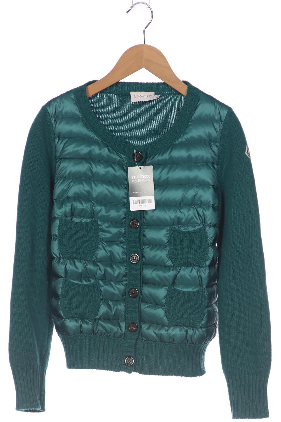 

Moncler Damen Strickjacke, türkis, Gr. 38