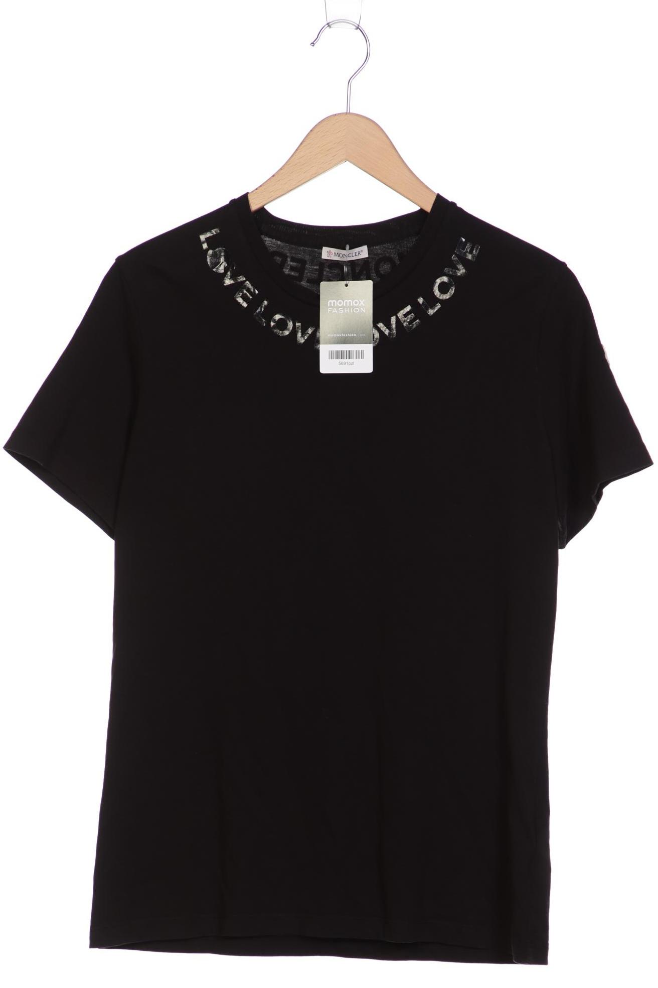 

Moncler Damen T-Shirt, schwarz, Gr. 38