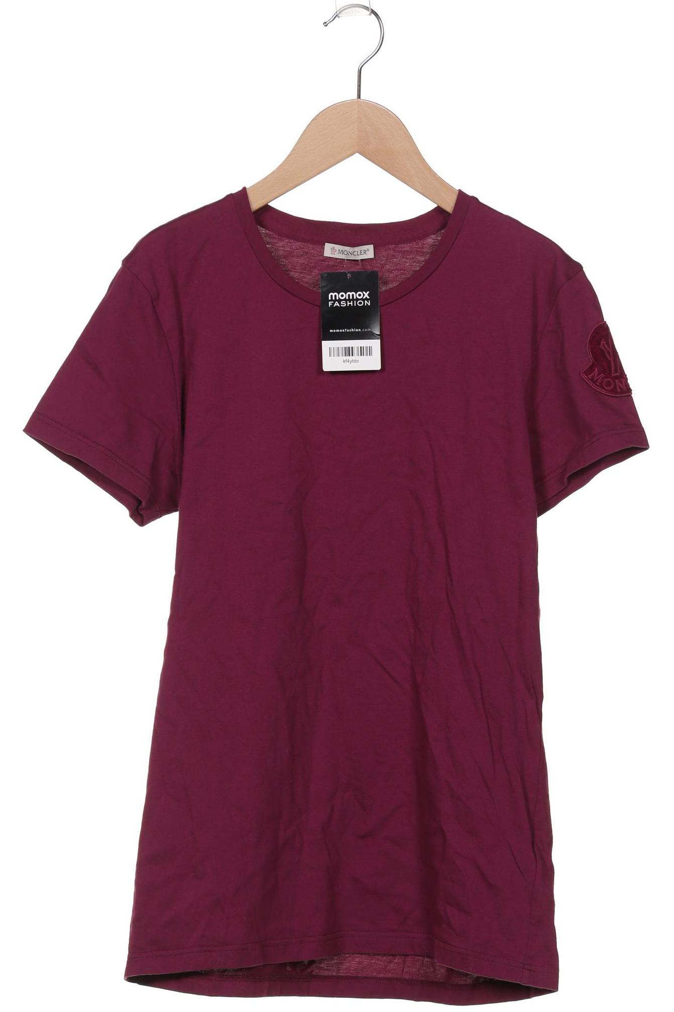 

Moncler Damen T-Shirt, bordeaux, Gr. 42