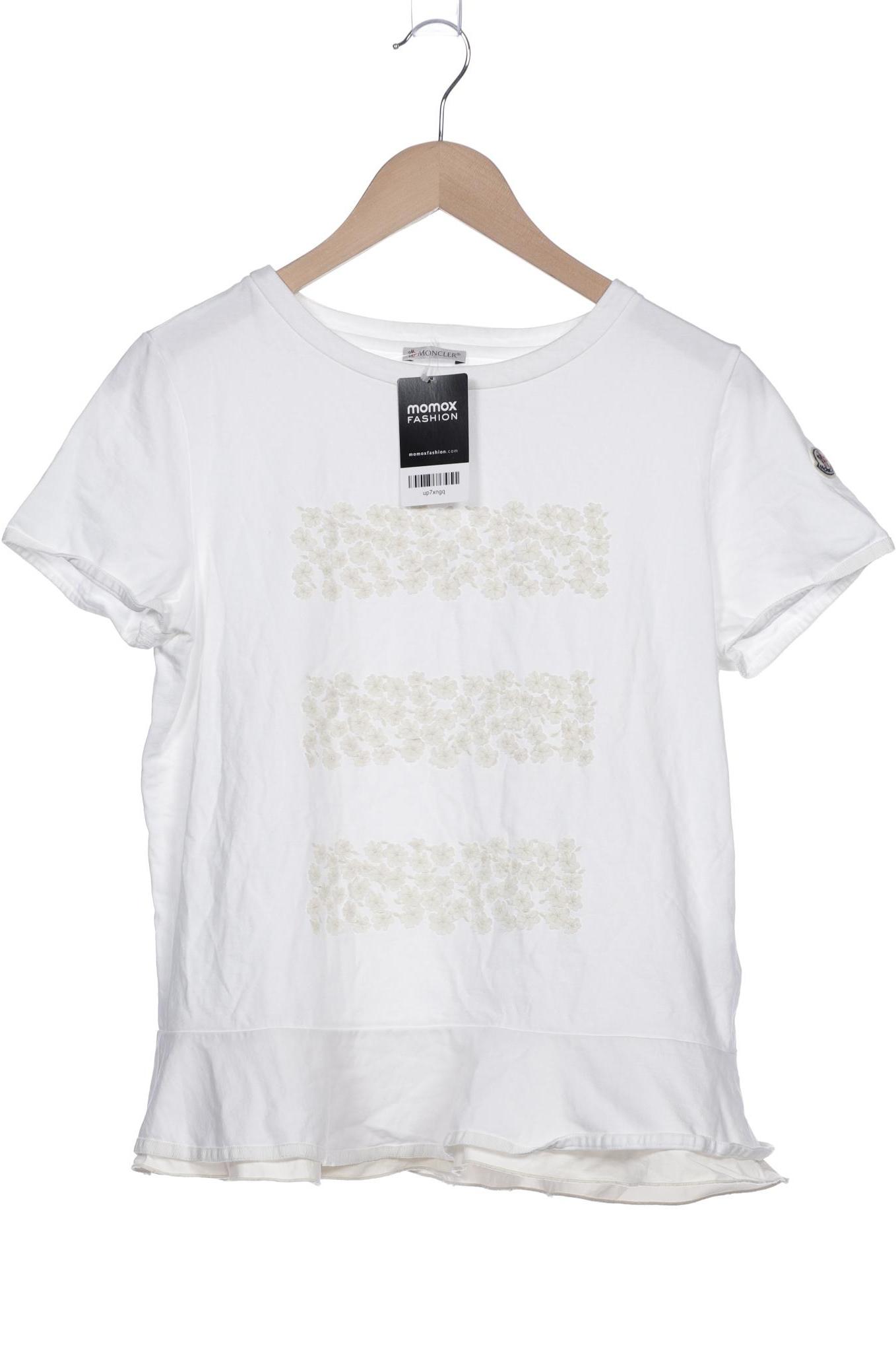 

Moncler Damen T-Shirt, cremeweiß