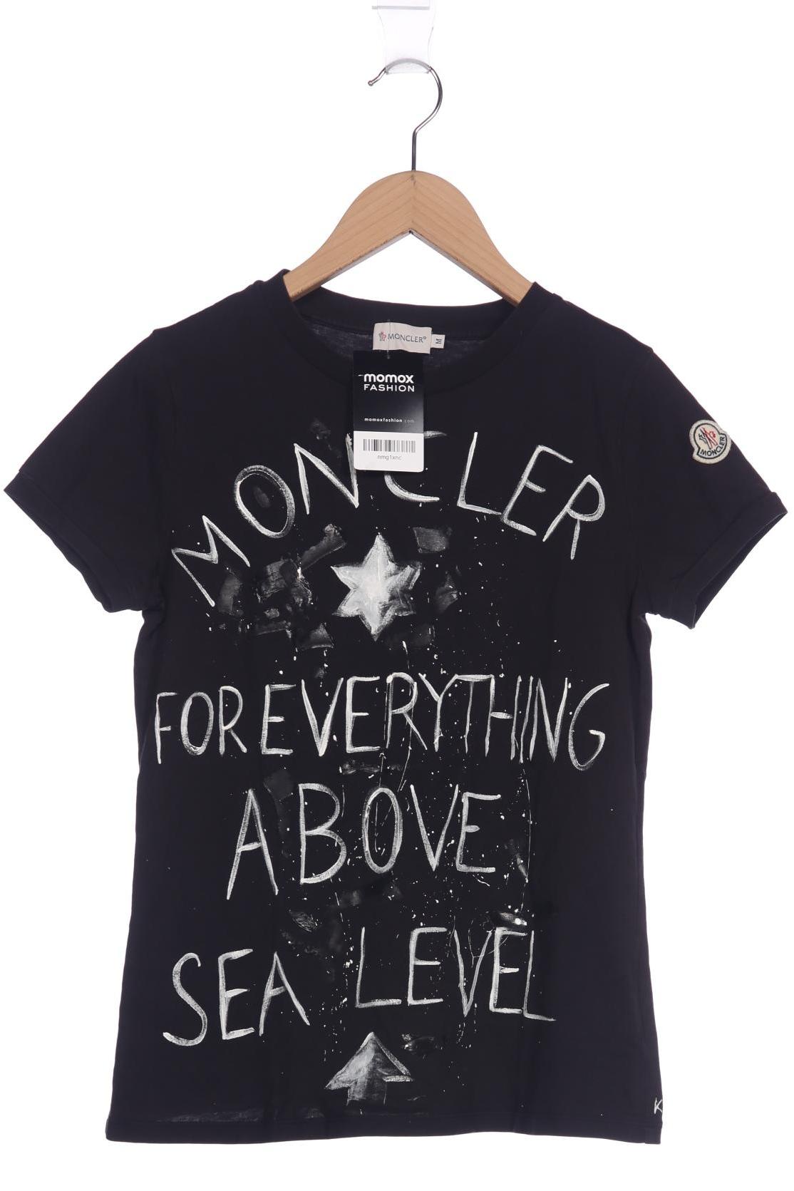 

Moncler Damen T-Shirt, schwarz, Gr. 38