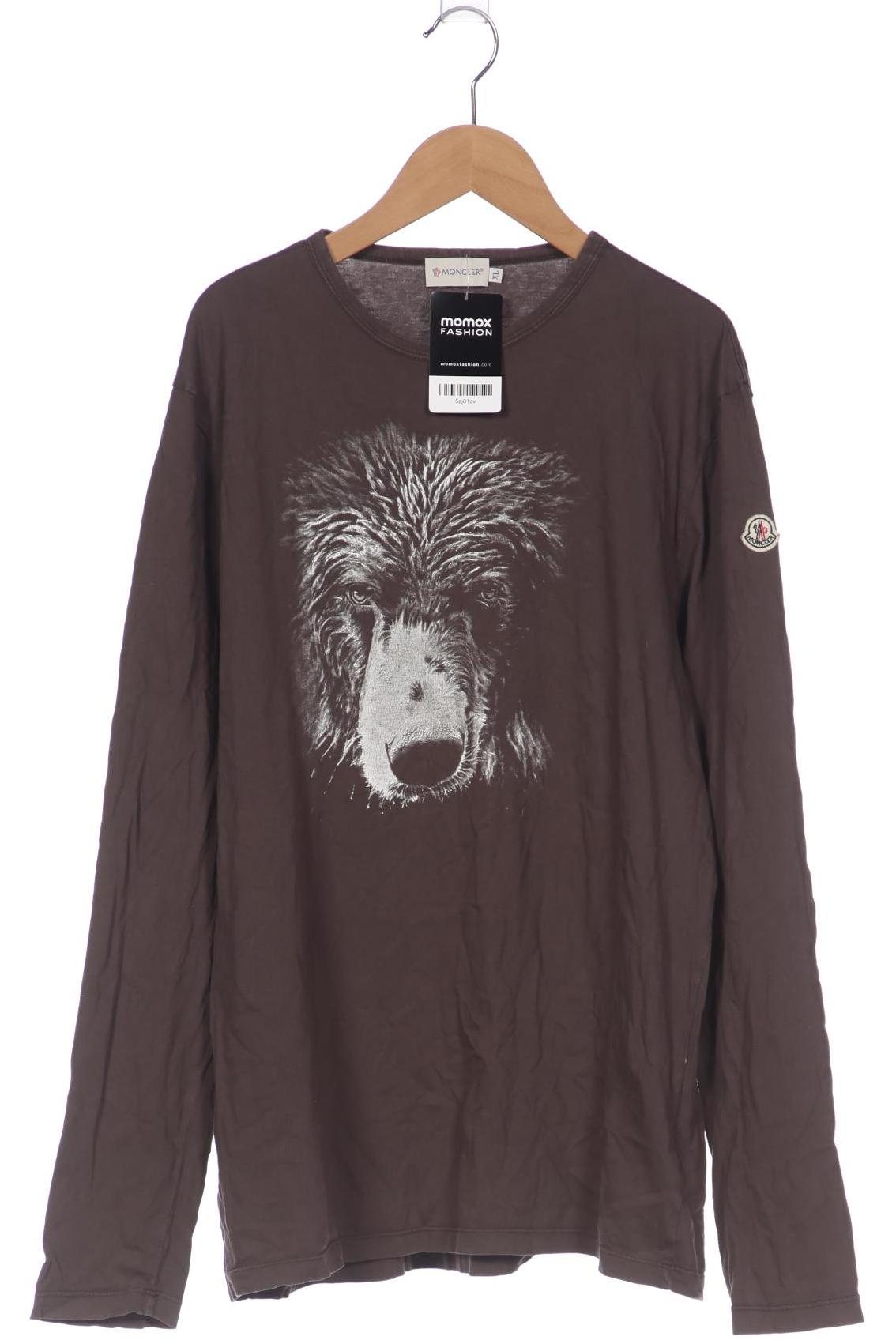 

Moncler Herren Langarmshirt, braun, Gr. 54