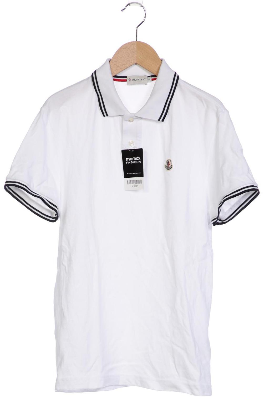 

Moncler Herren Poloshirt, weiß, Gr. 46