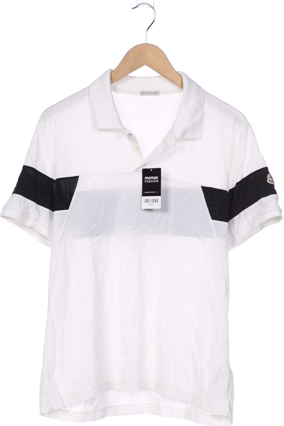 

Moncler Herren Poloshirt, weiß, Gr. 56