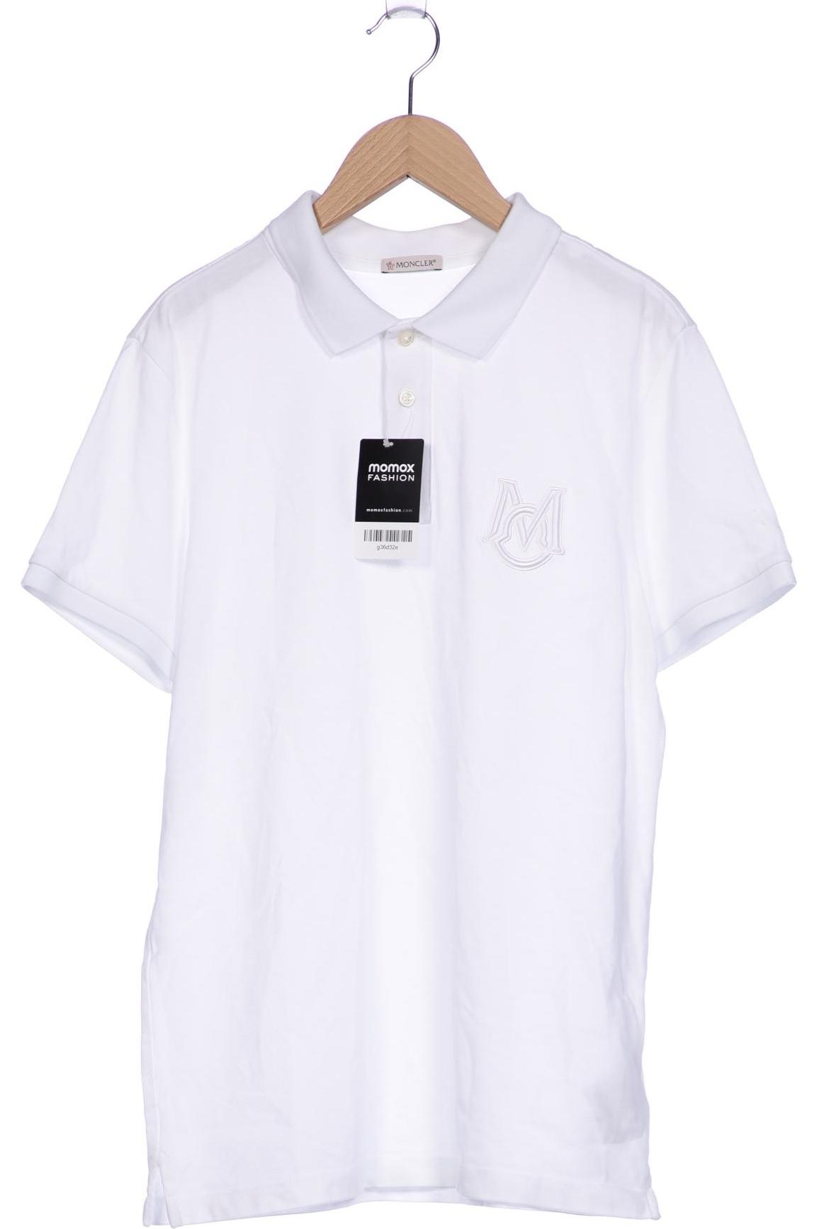 

Moncler Herren Poloshirt, weiß, Gr. 48