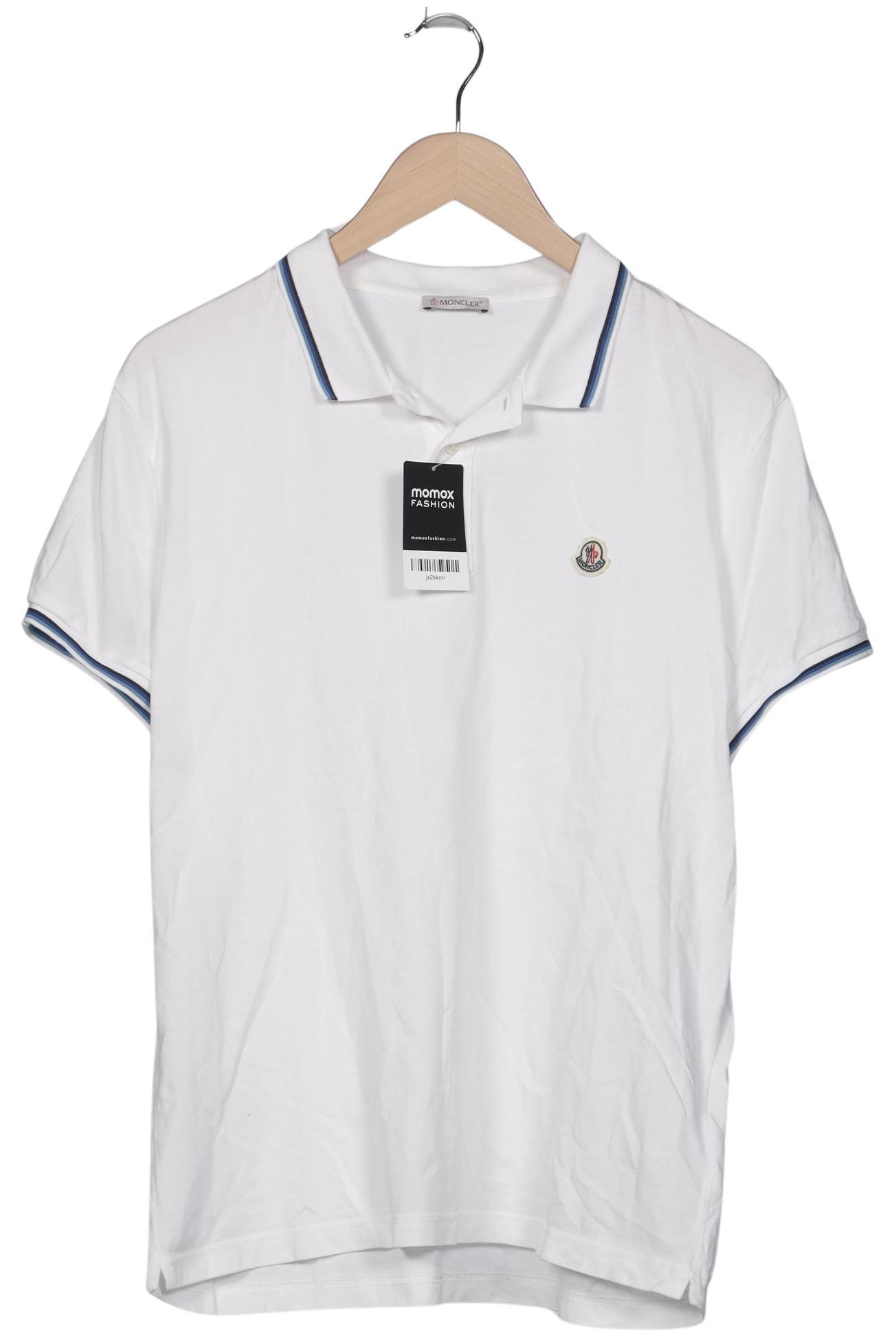 

Moncler Herren Poloshirt, weiß, Gr. 56