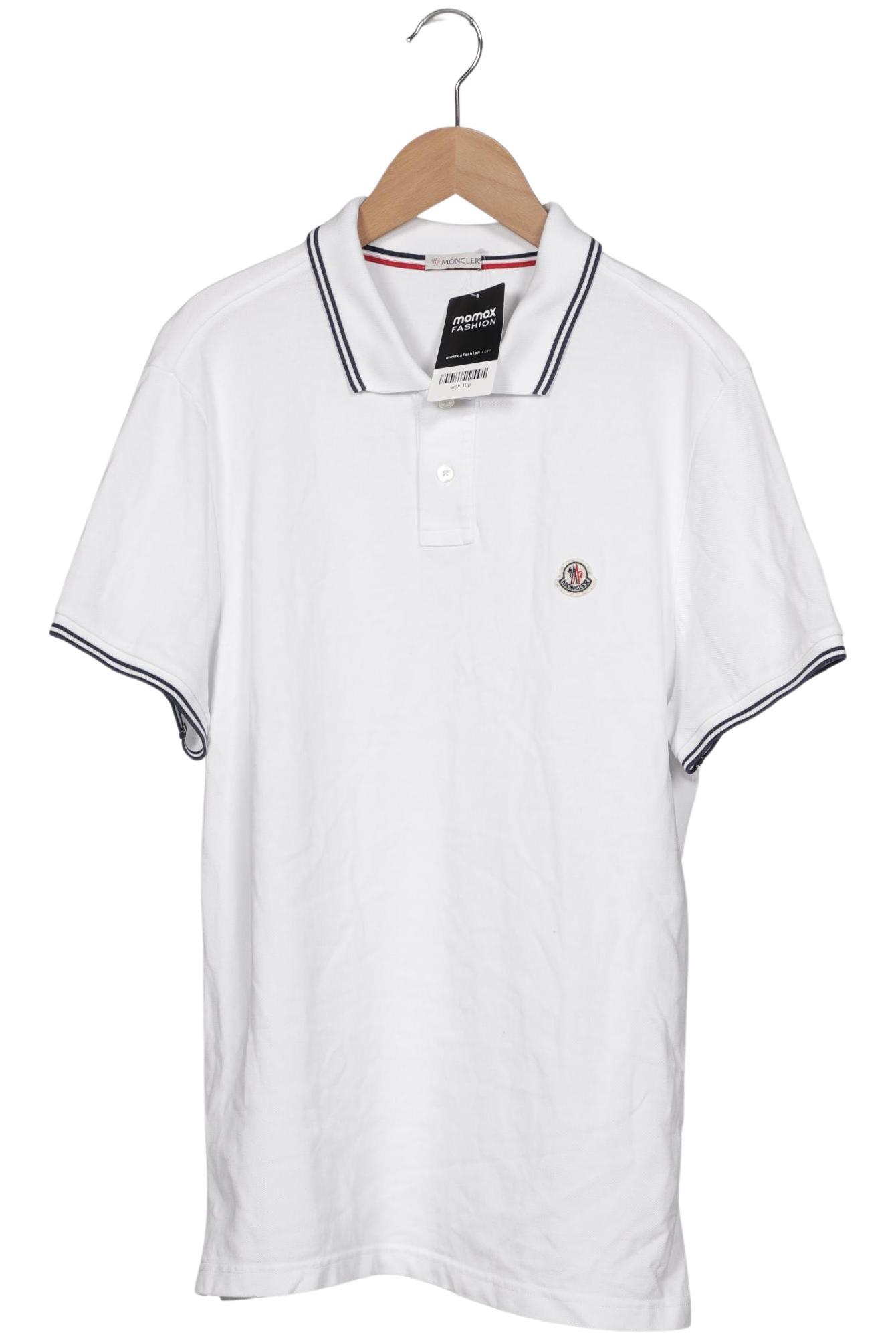 

Moncler Herren Poloshirt, weiß, Gr. 52