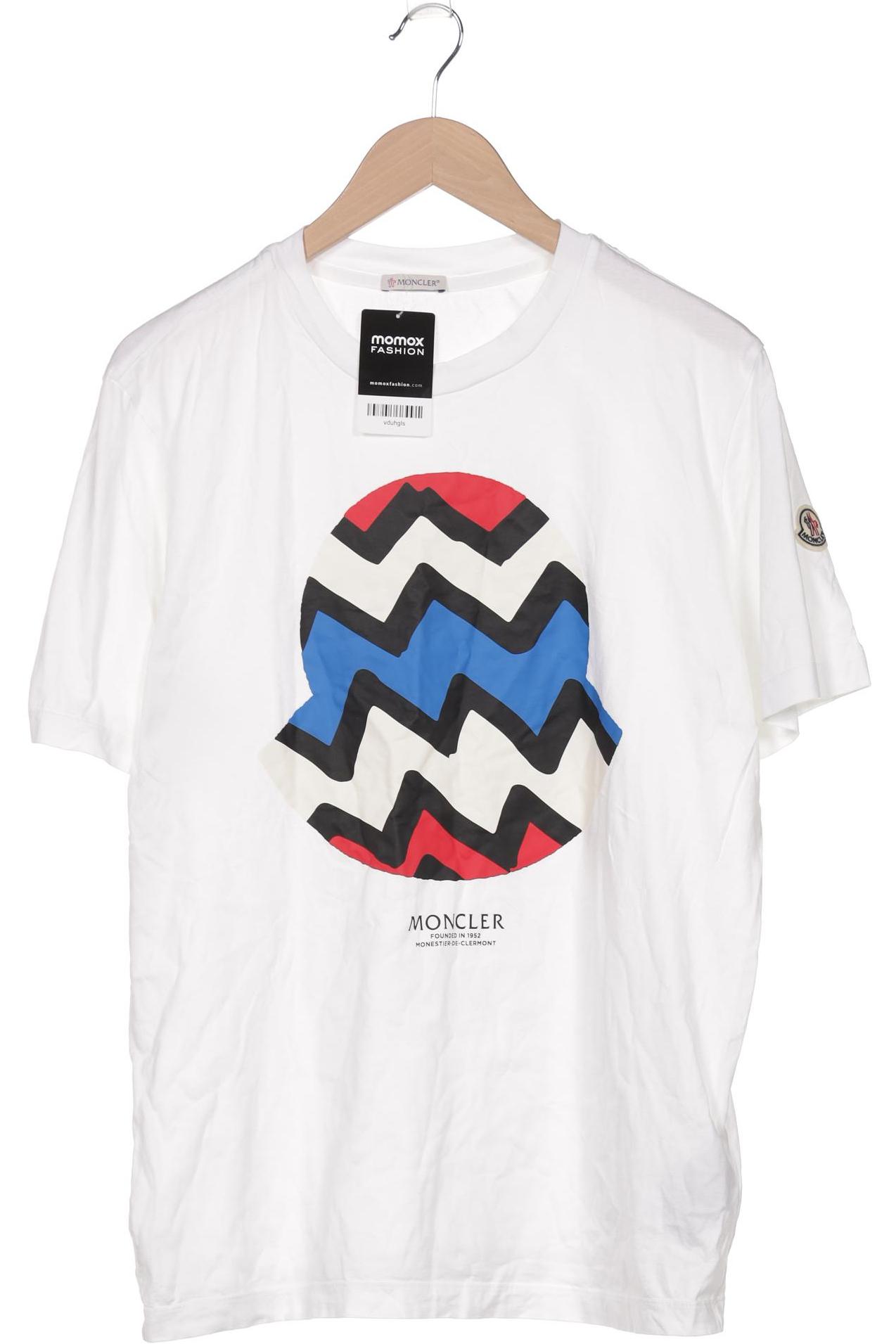 

Moncler Herren T-Shirt, weiß, Gr. 48