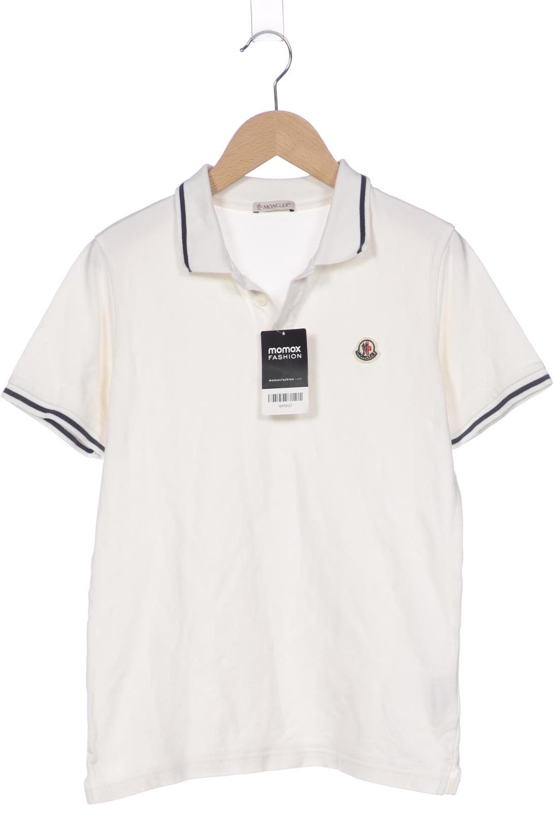

Moncler Herren Poloshirt, cremeweiß, Gr. 164