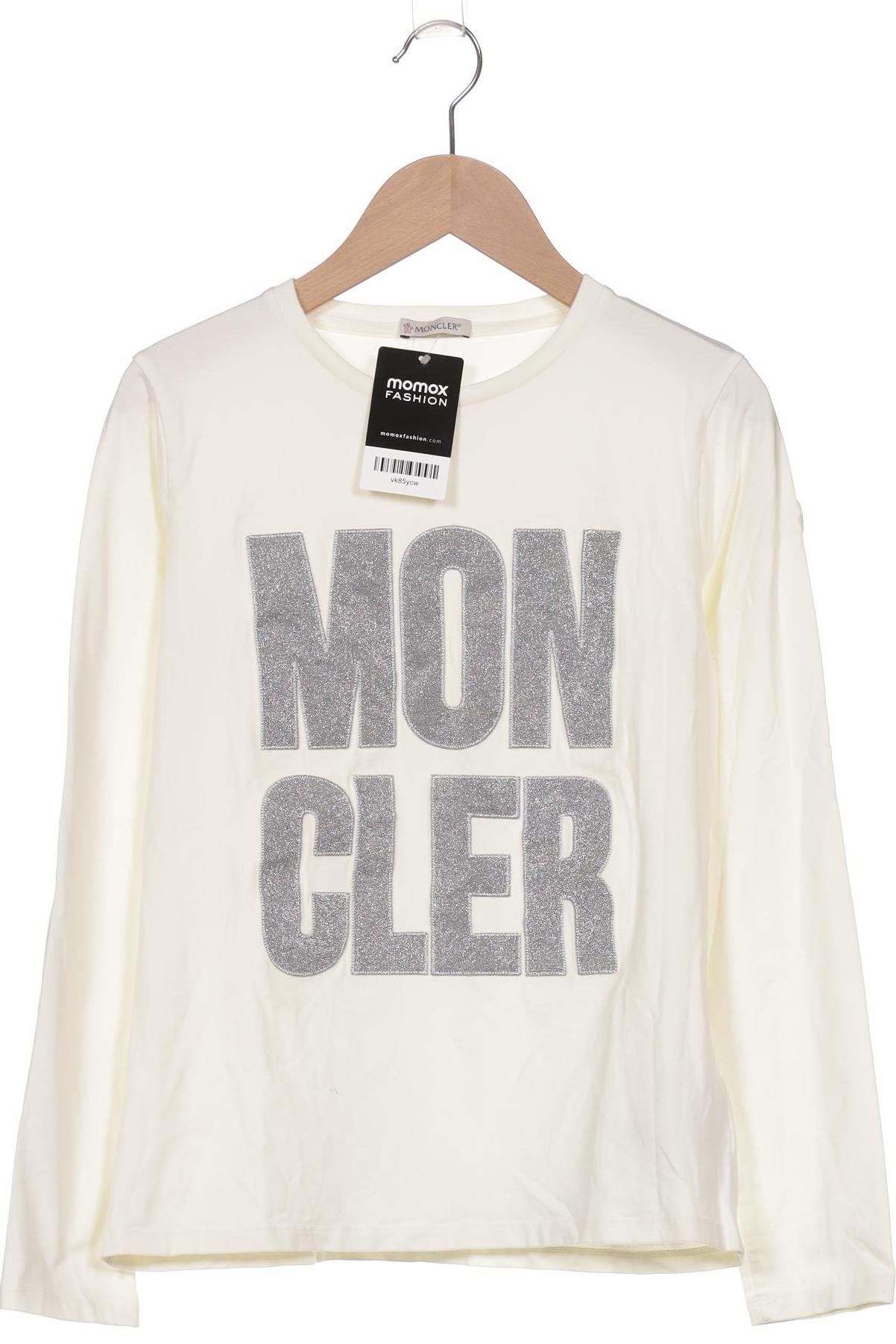 

Moncler Damen Langarmshirt, cremeweiß, Gr. 164