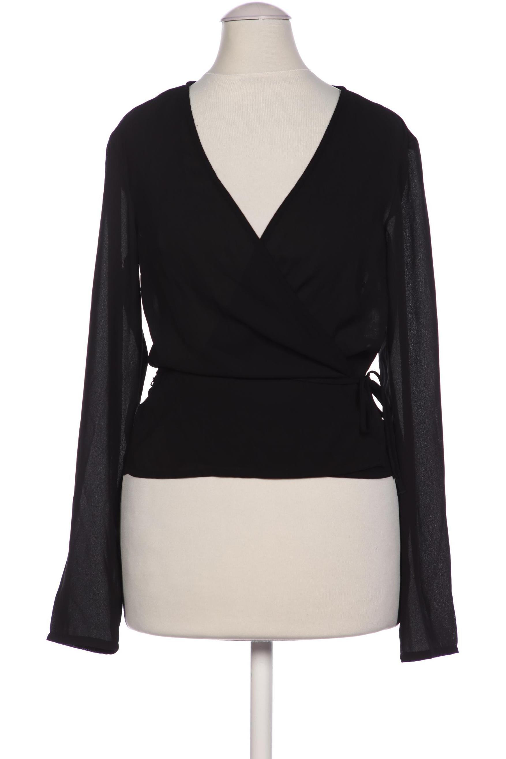 

Monki Damen Bluse, schwarz, Gr. 34