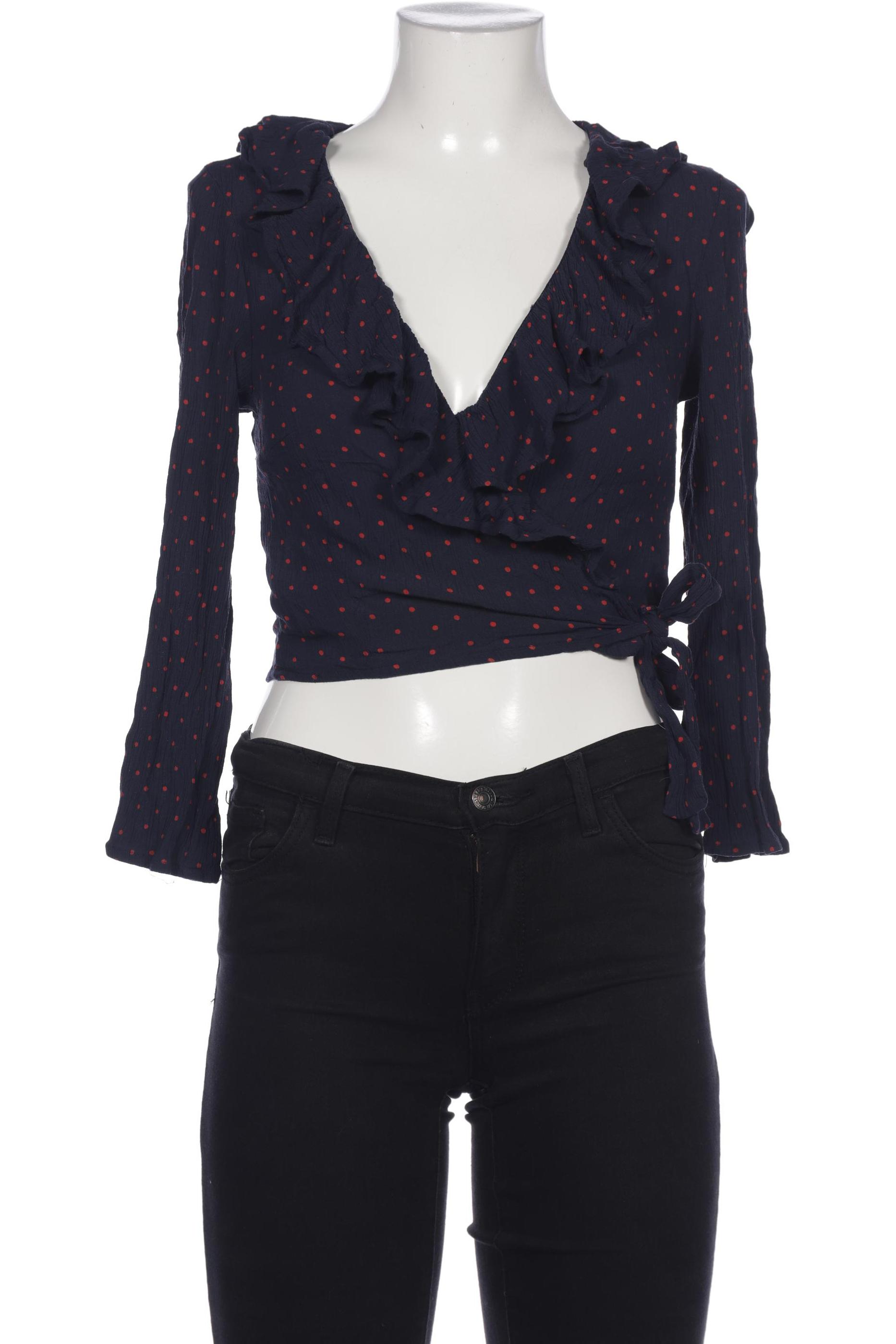 

Monki Damen Bluse, marineblau, Gr. 38