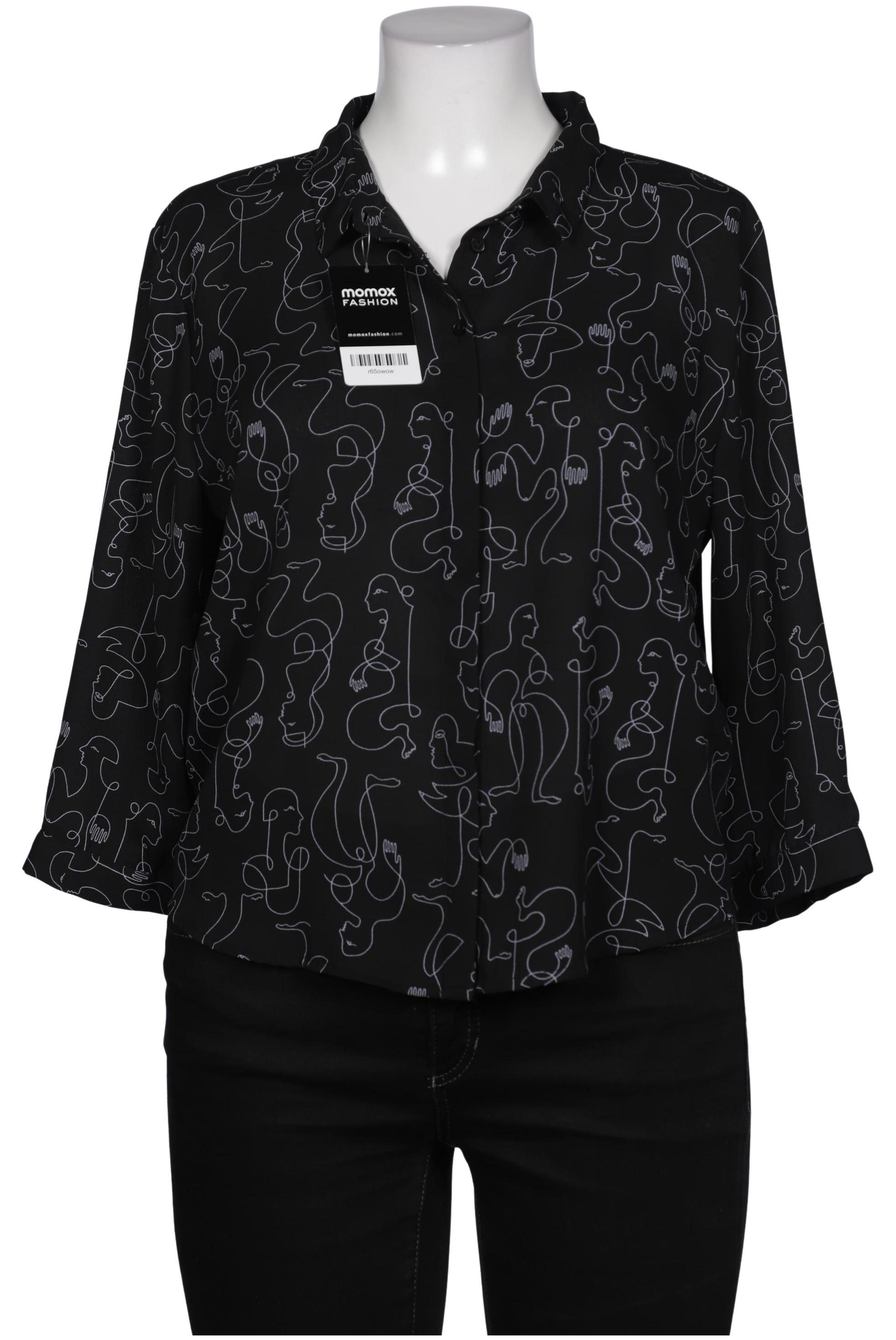 

Monki Damen Bluse, schwarz, Gr. 42