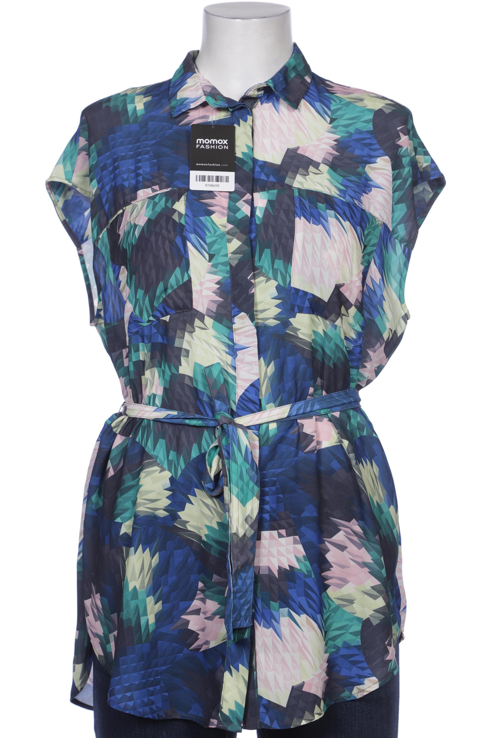 

Monki Damen Bluse, blau, Gr. 36