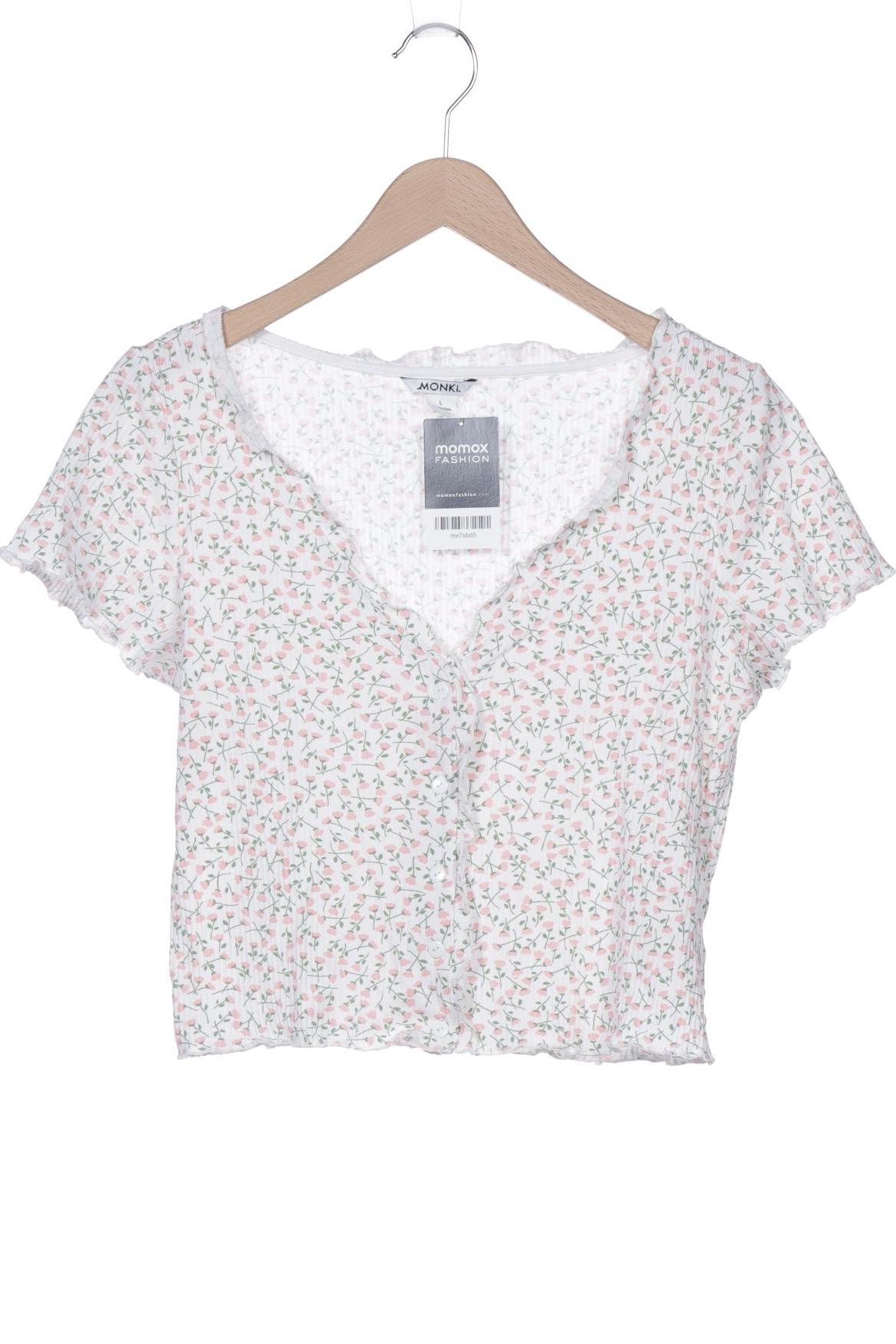 

Monki Damen Bluse, weiß, Gr. 42