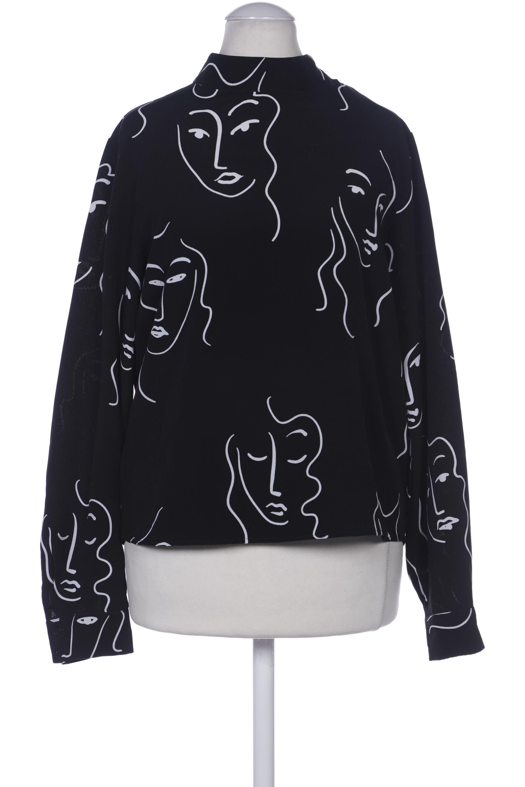 

Monki Damen Bluse, schwarz, Gr. 34