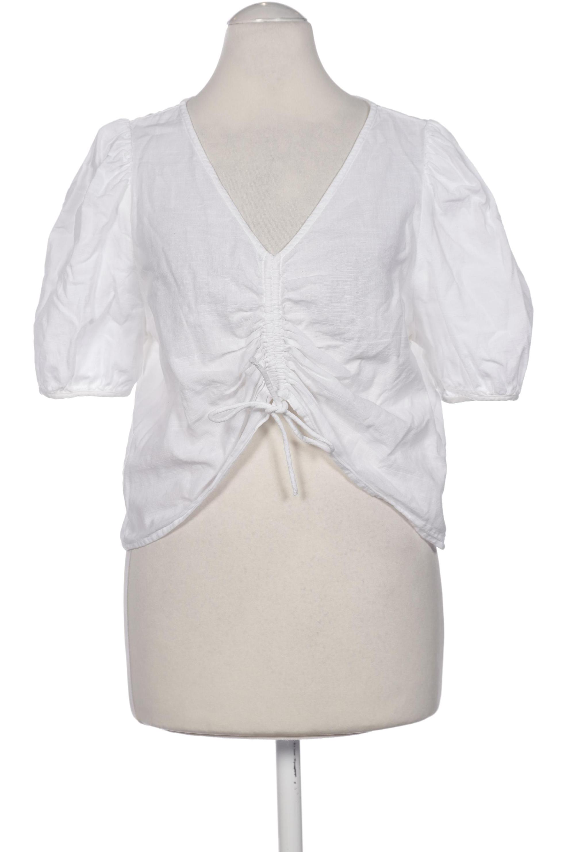 

Monki Damen Bluse, weiß, Gr. 36
