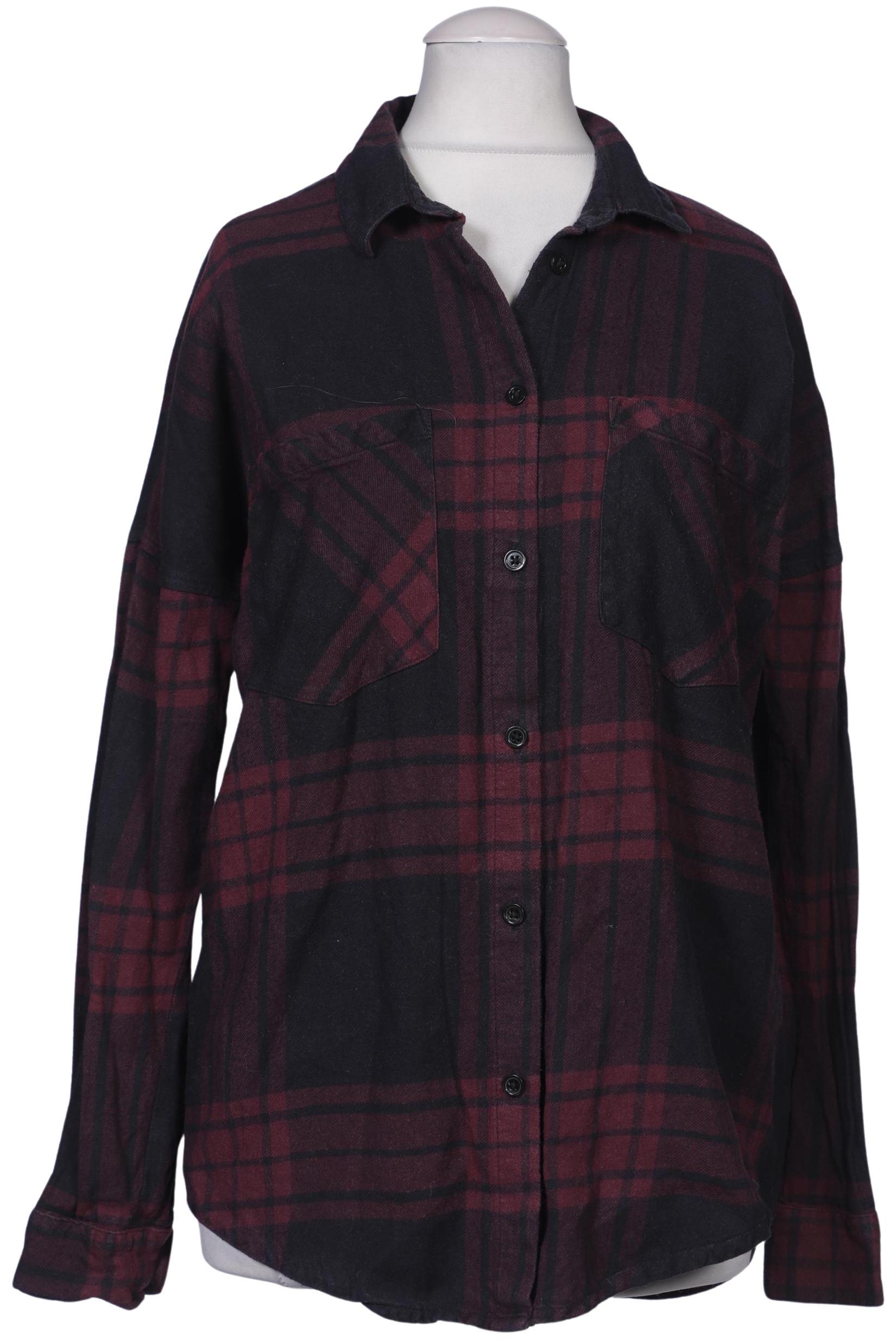 

Monki Damen Bluse, bordeaux, Gr. 34