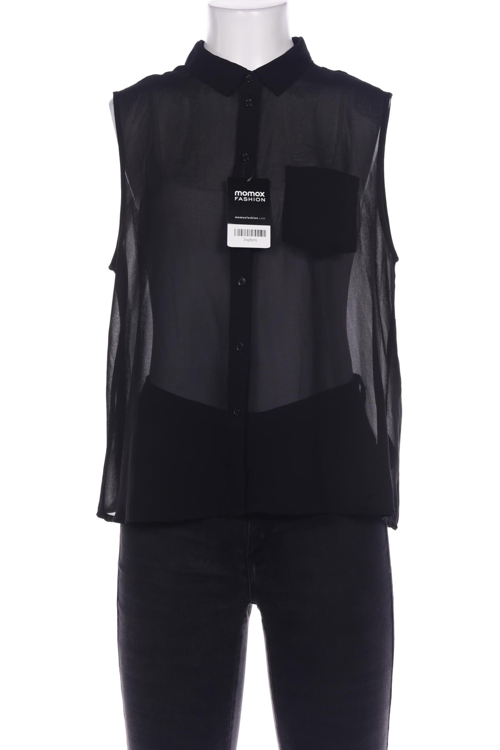 

Monki Damen Bluse, schwarz, Gr. 38