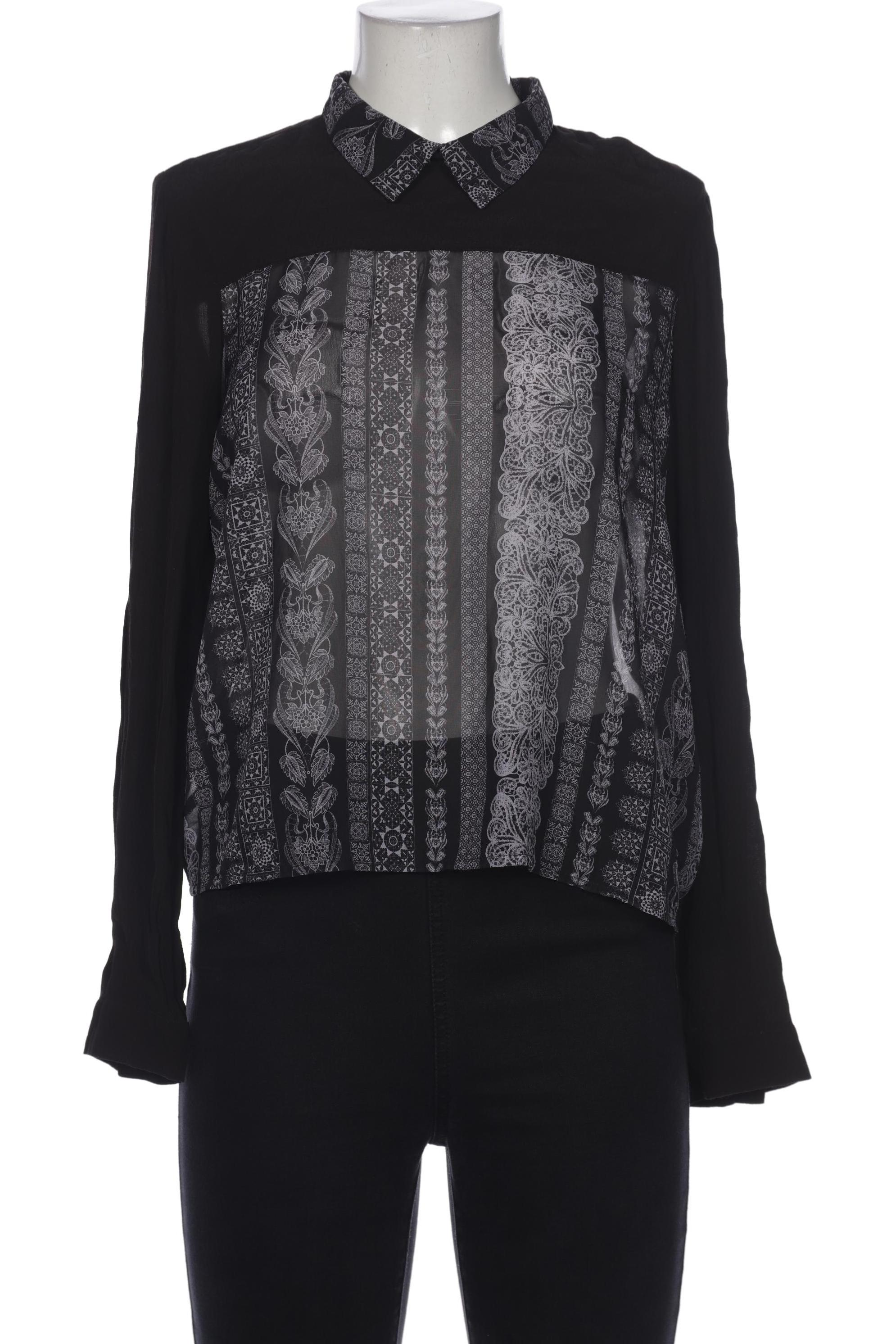 

Monki Damen Bluse, schwarz, Gr. 42