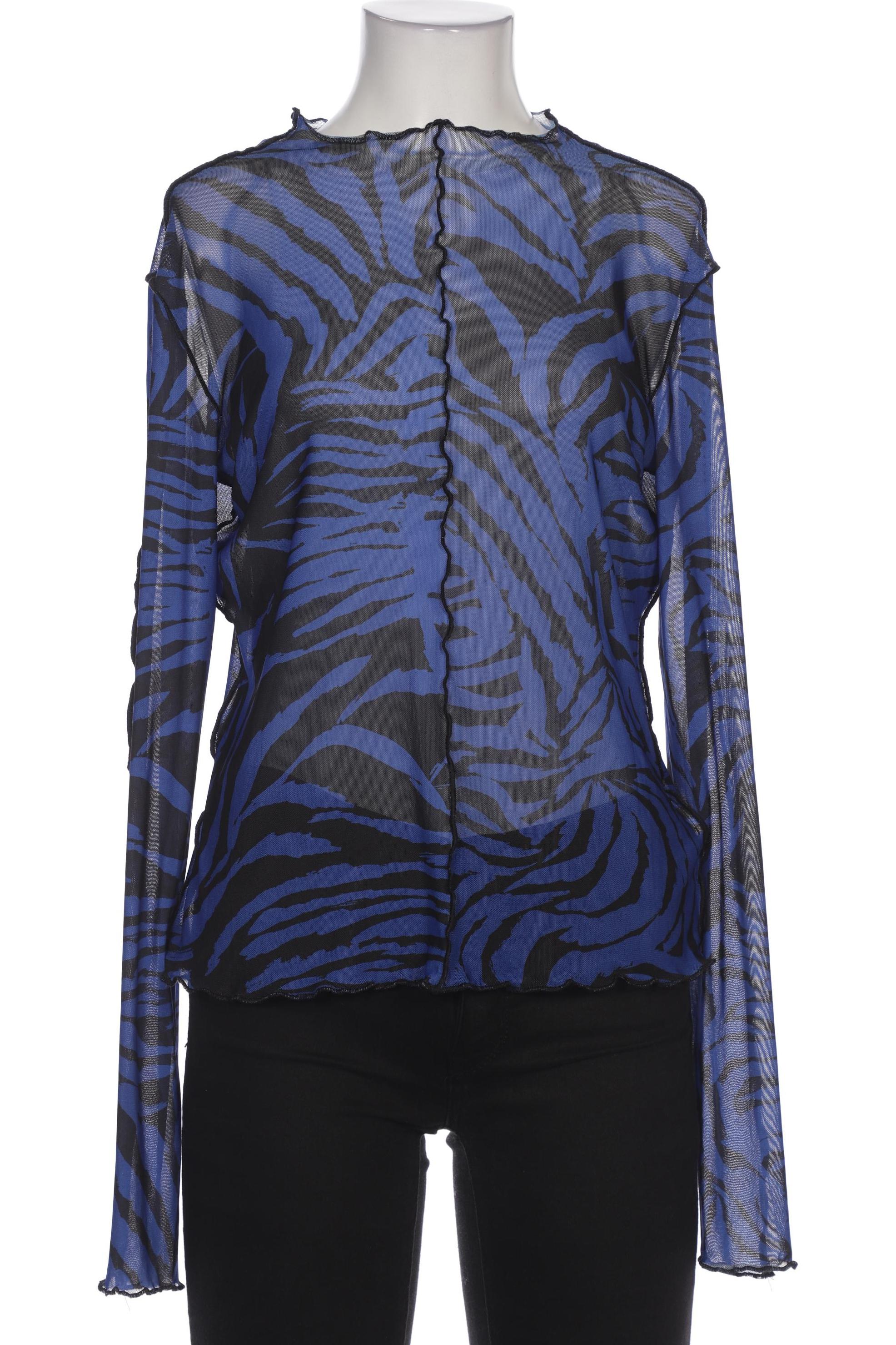 

Monki Damen Bluse, blau, Gr. 38
