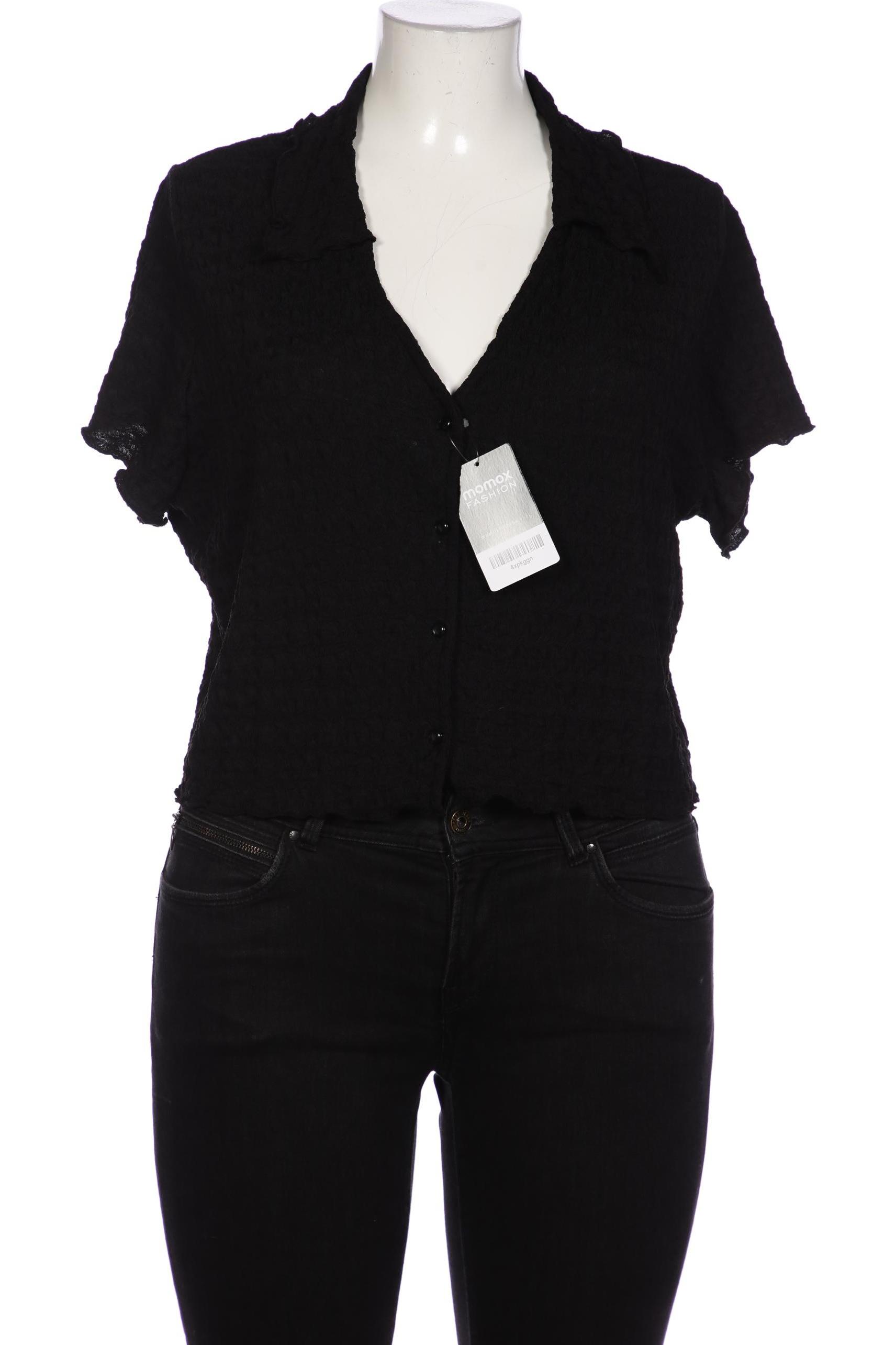 

Monki Damen Bluse, schwarz, Gr. 46