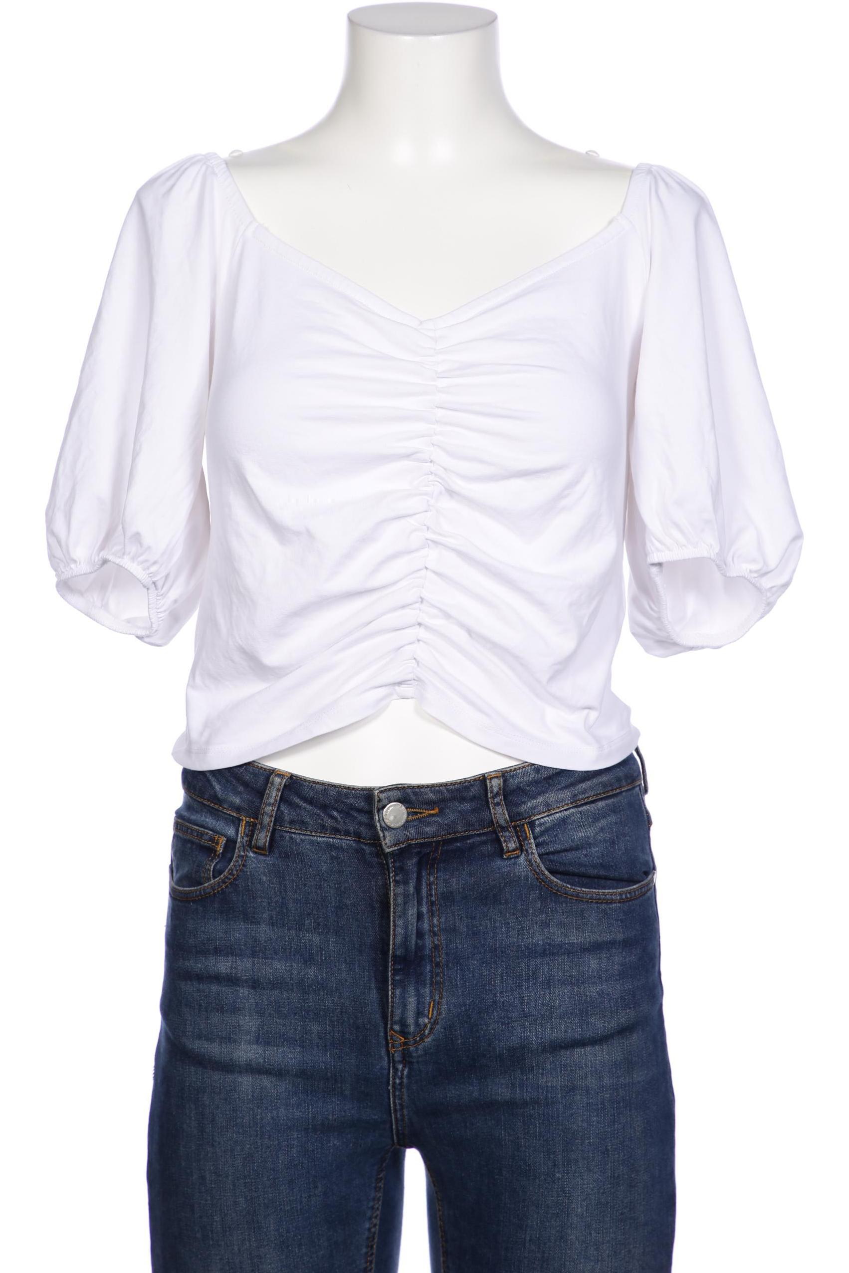 

Monki Damen Bluse, weiß, Gr. 38