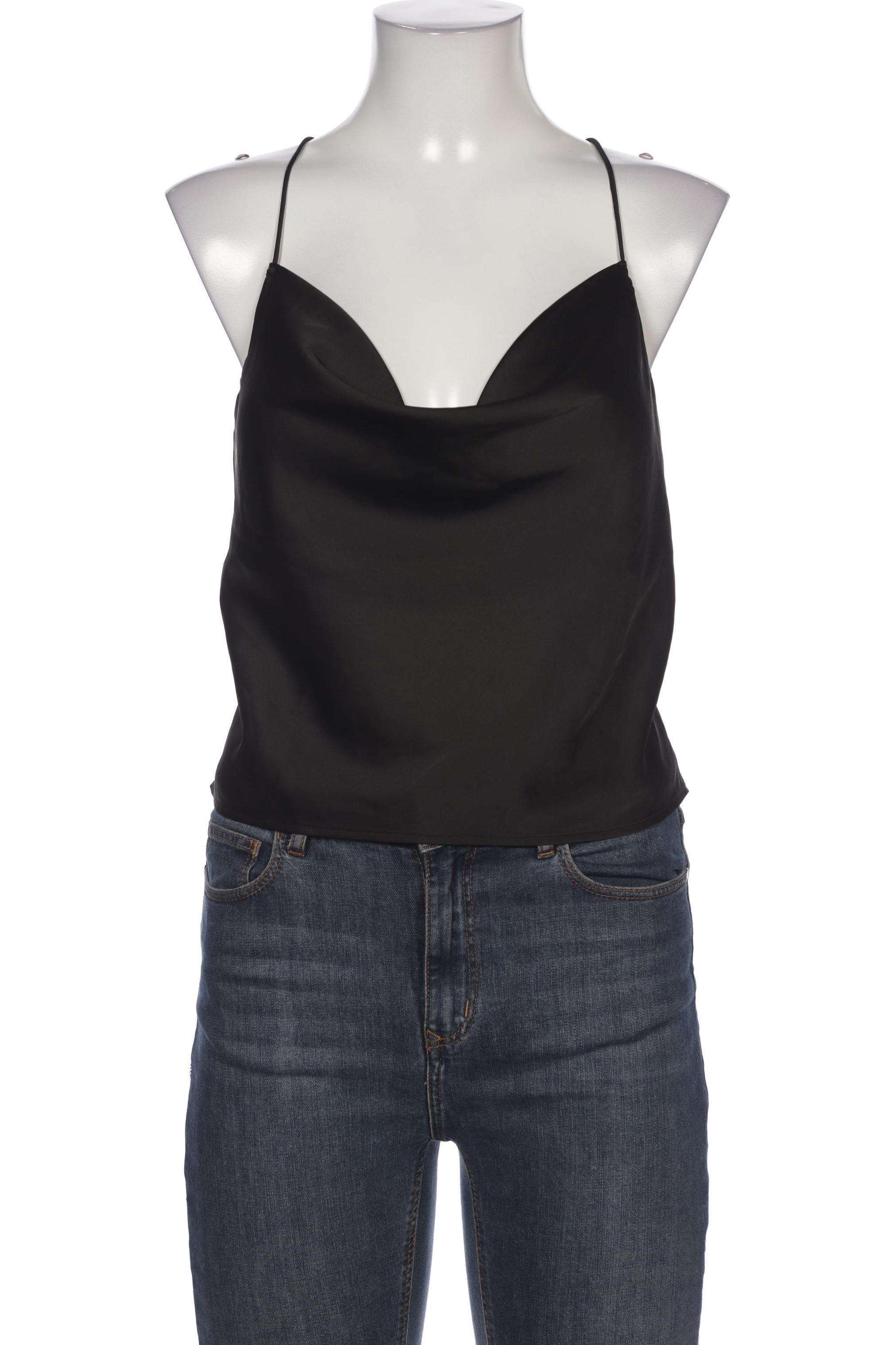 

Monki Damen Bluse, schwarz, Gr. 38