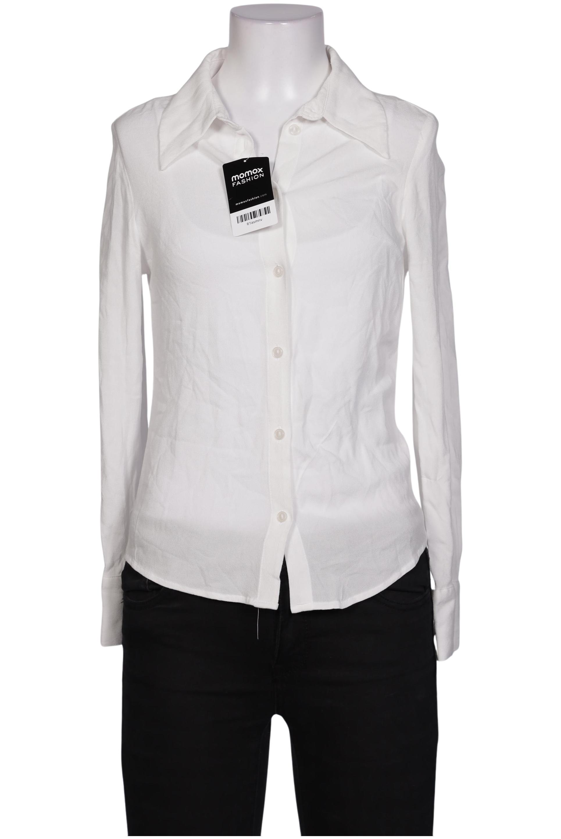 

Monki Damen Bluse, weiß, Gr. 36