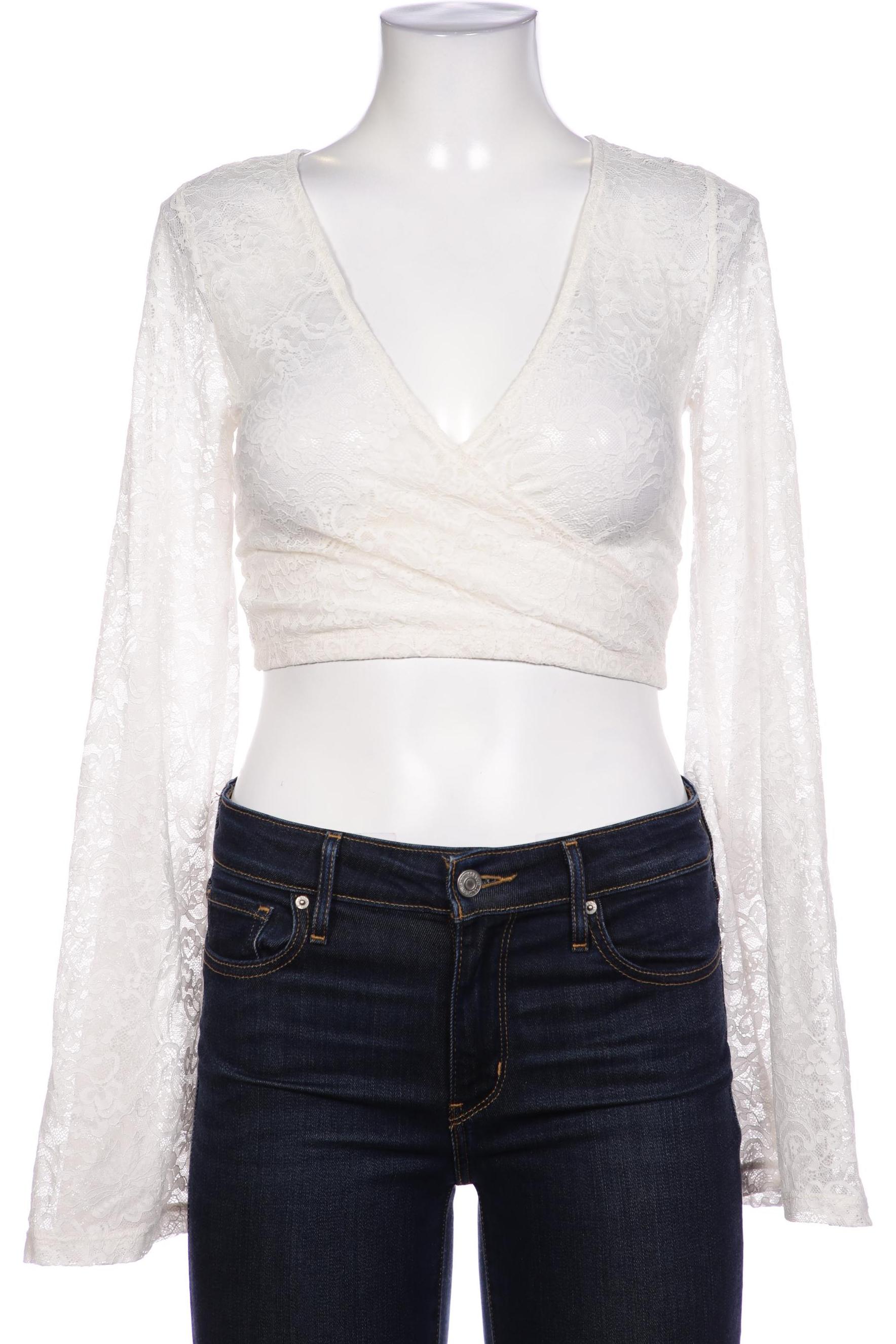 

Monki Damen Bluse, weiß, Gr. 38