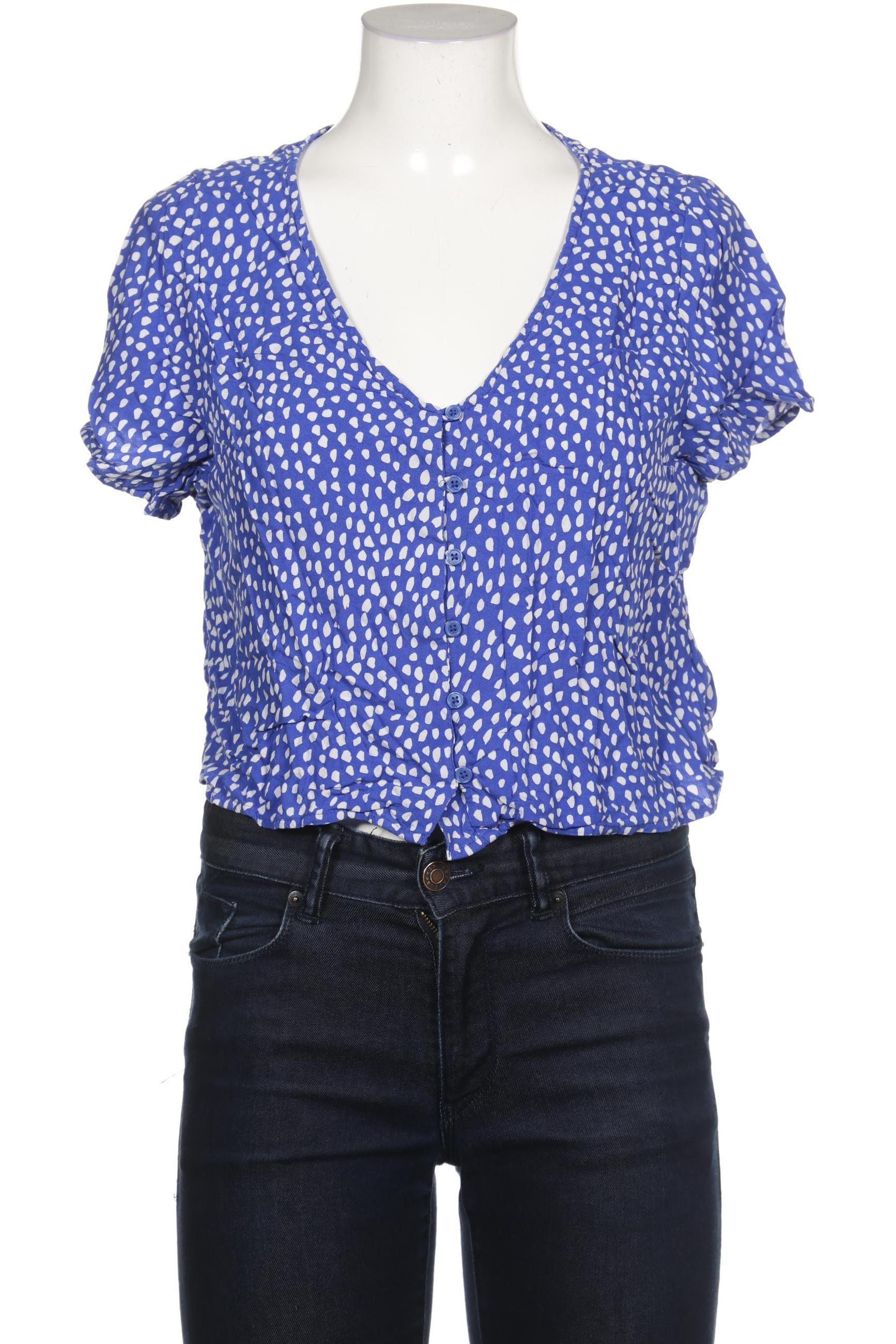 

MONKI Damen Bluse, blau