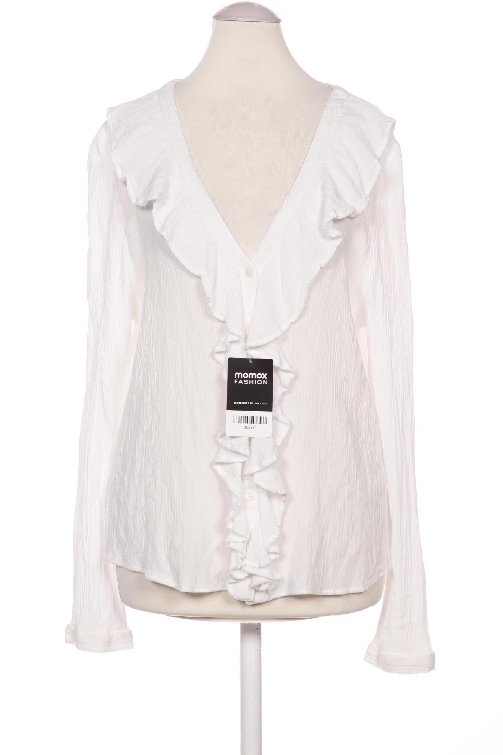 

Monki Damen Bluse, weiß, Gr. 36