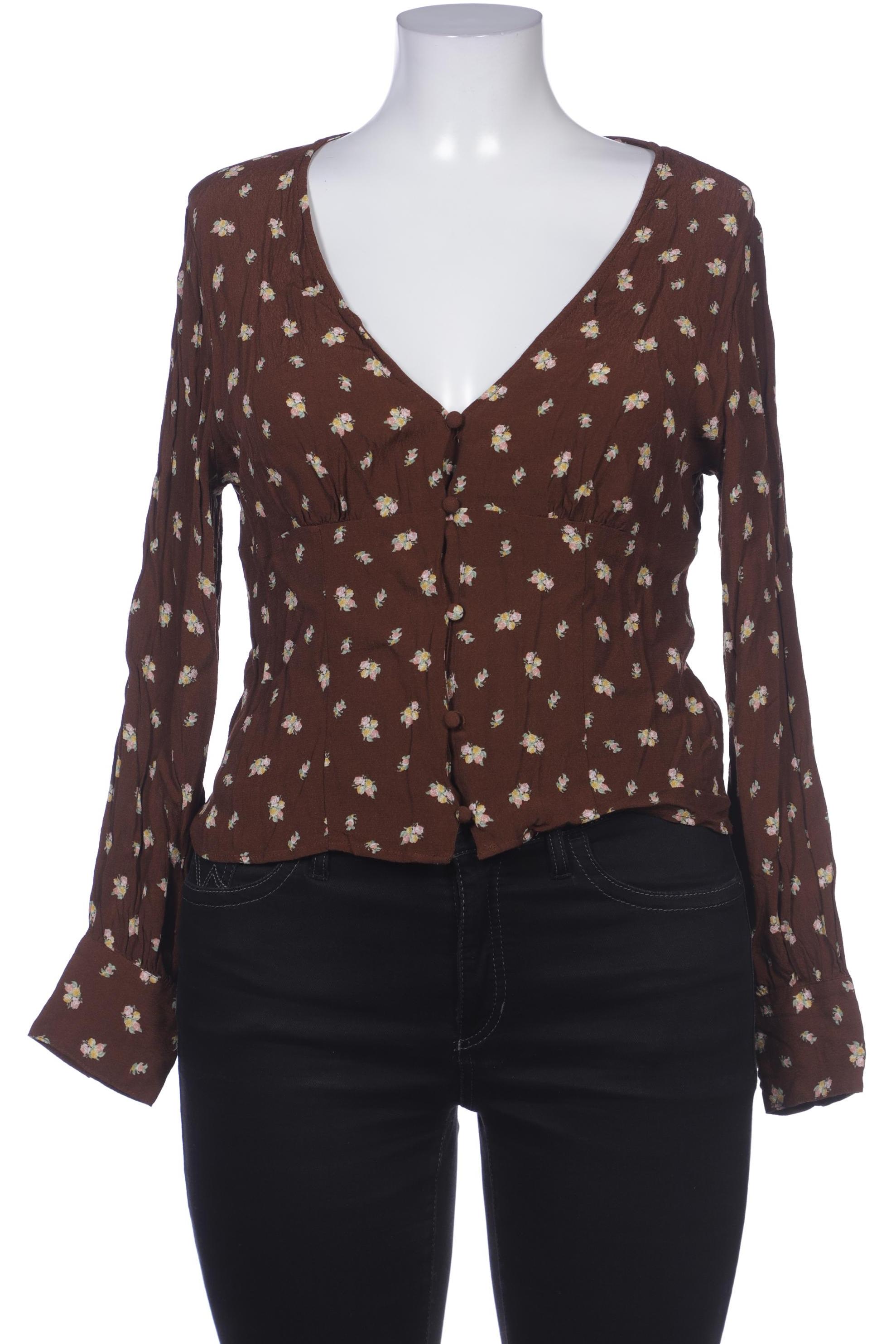 

Monki Damen Bluse, braun, Gr. 44