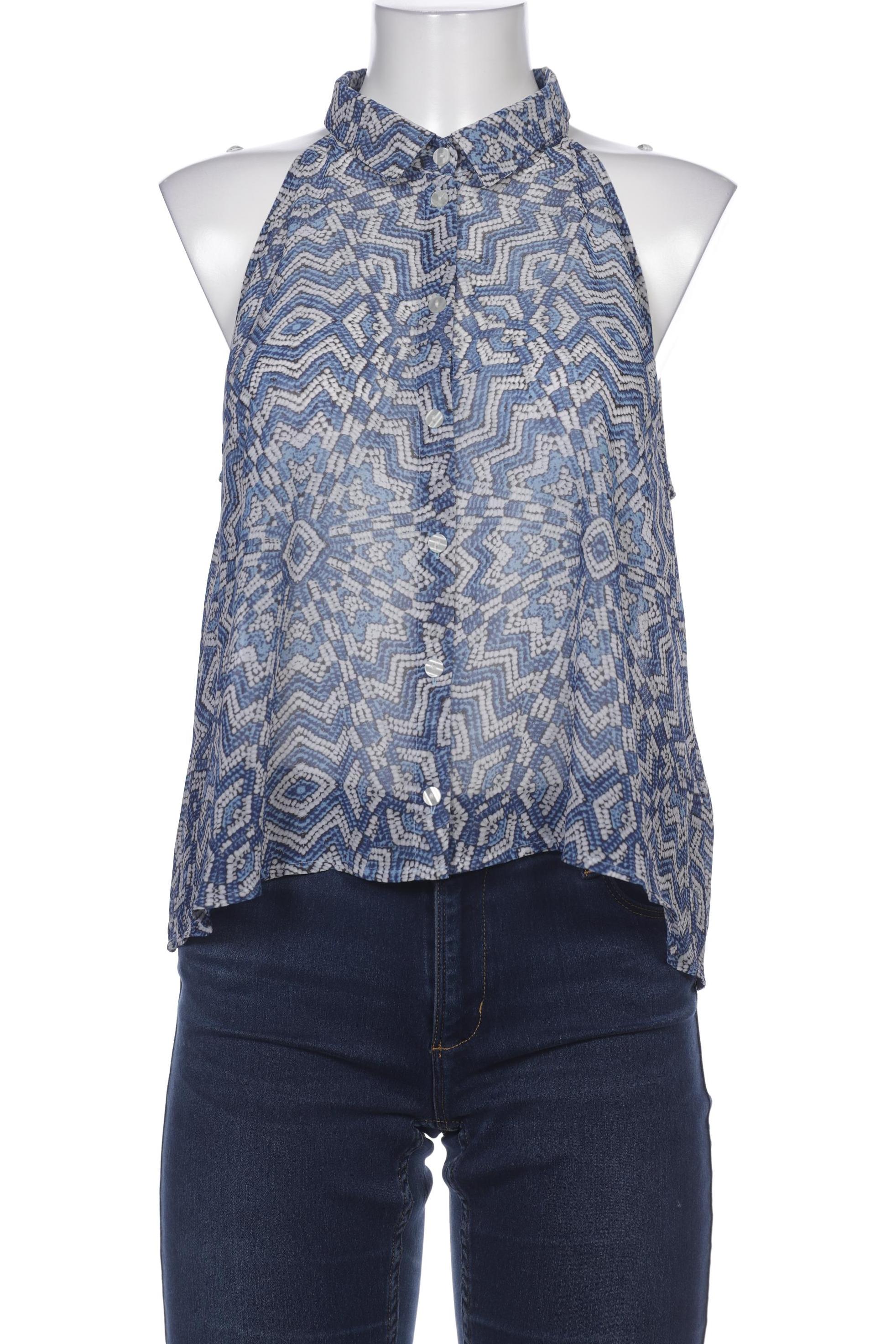 

MONKI Damen Bluse, blau