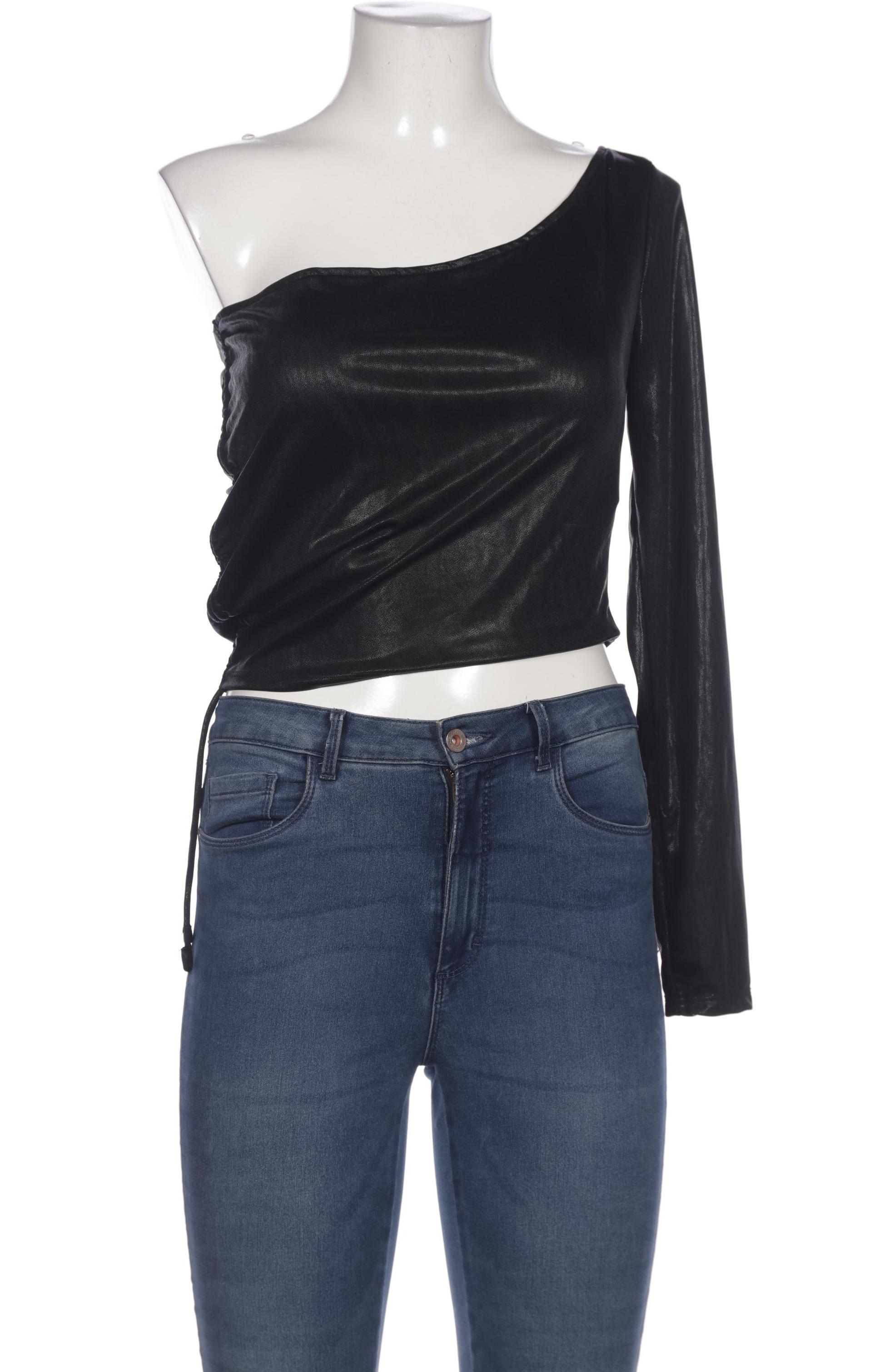 

Monki Damen Bluse, schwarz, Gr. 38