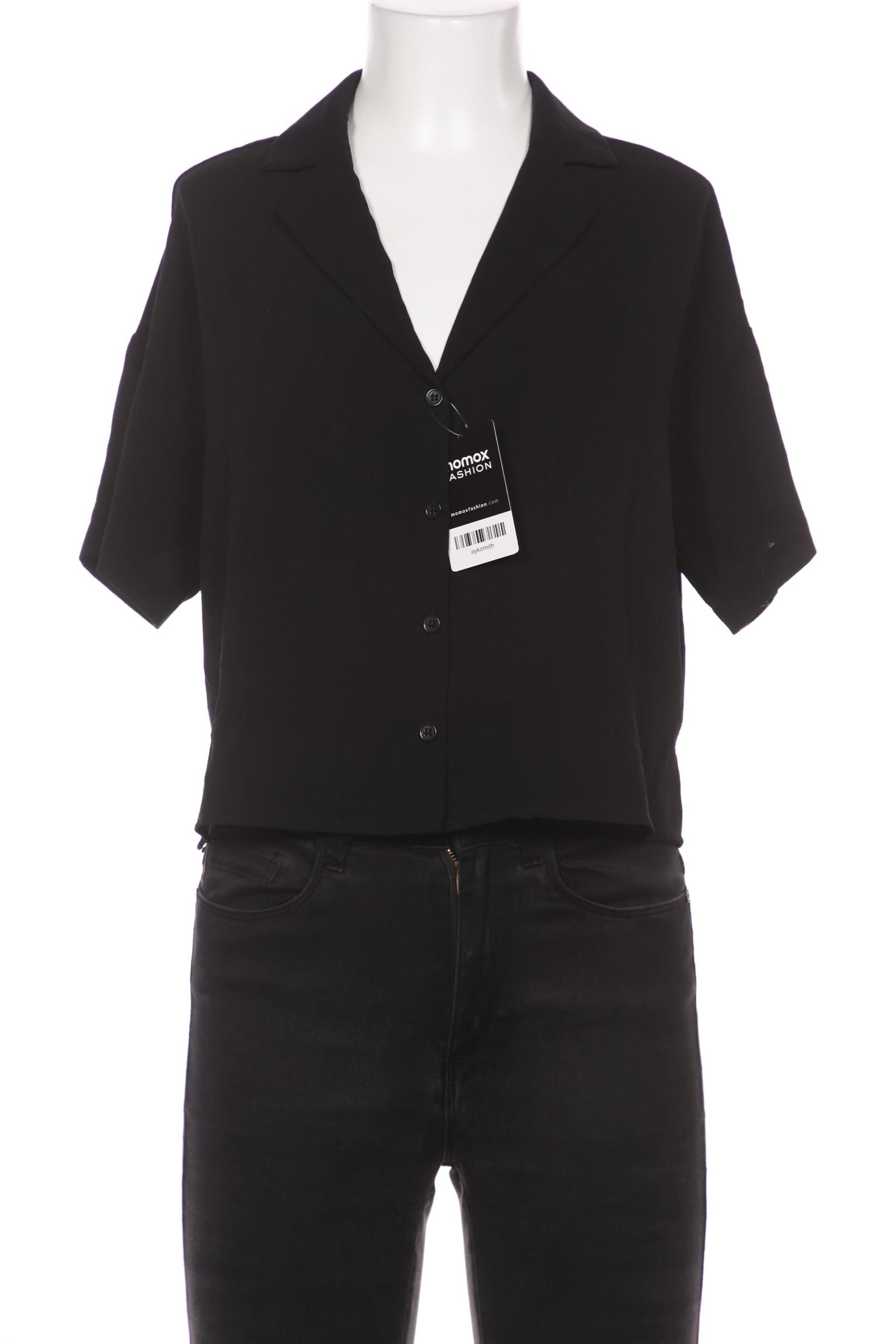 

Monki Damen Bluse, schwarz, Gr. 34