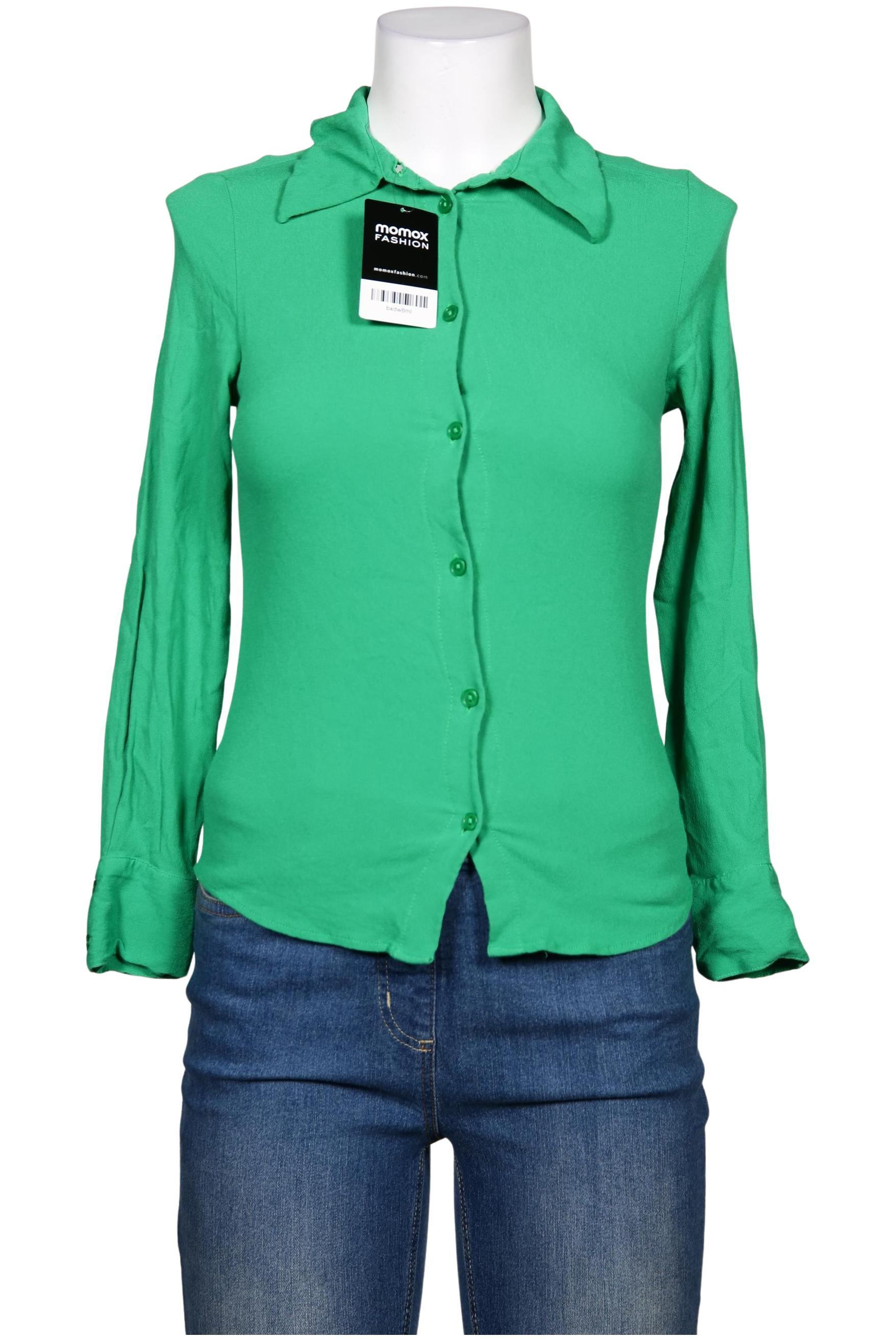 

Monki Damen Bluse, grün, Gr. 38