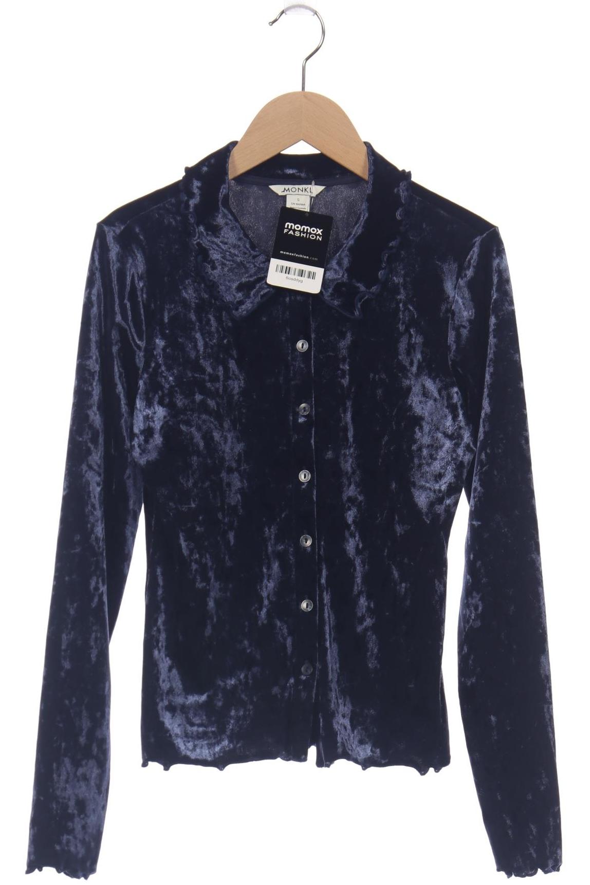 

Monki Damen Bluse, marineblau, Gr. 36