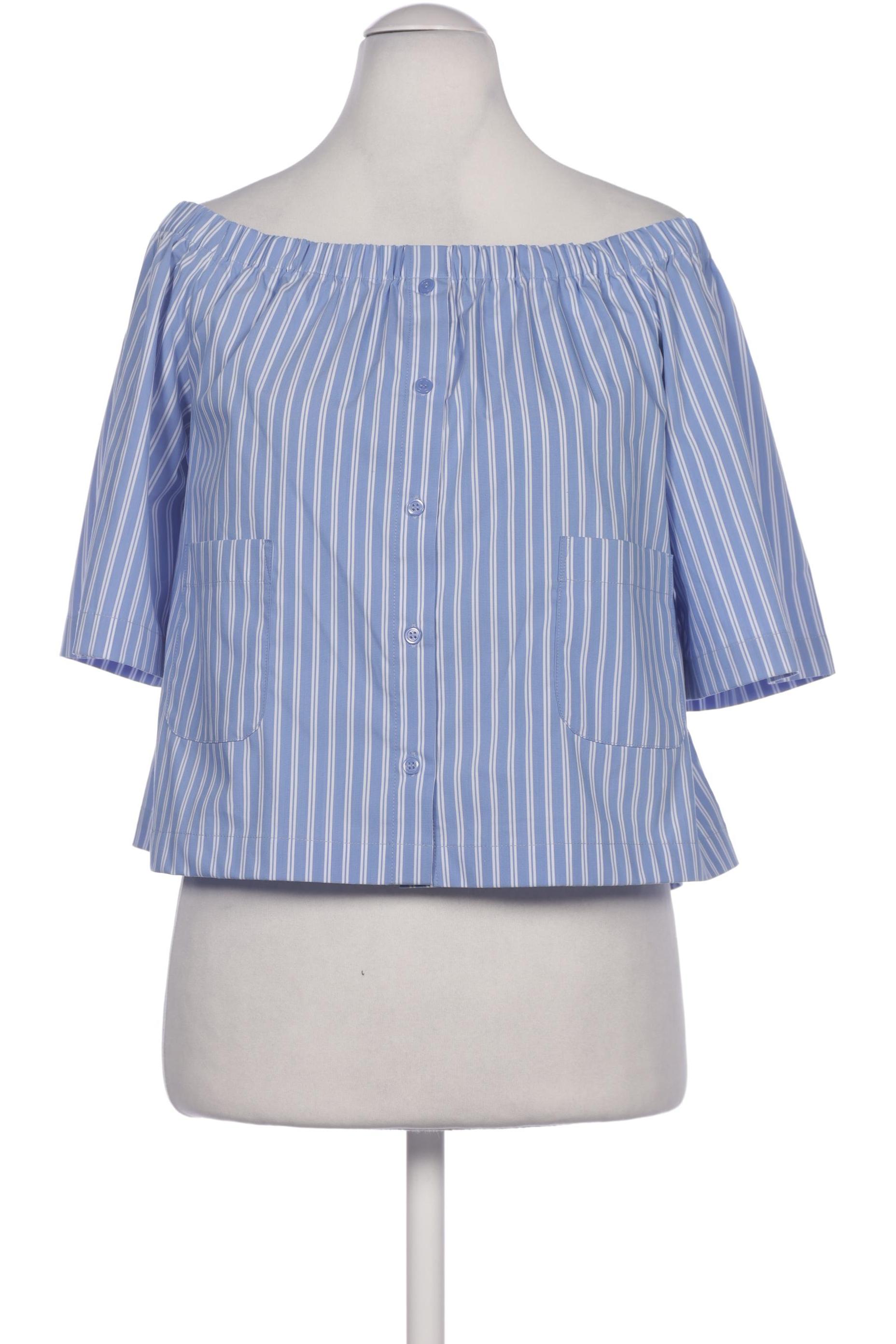 

Monki Damen Bluse, blau, Gr. 36