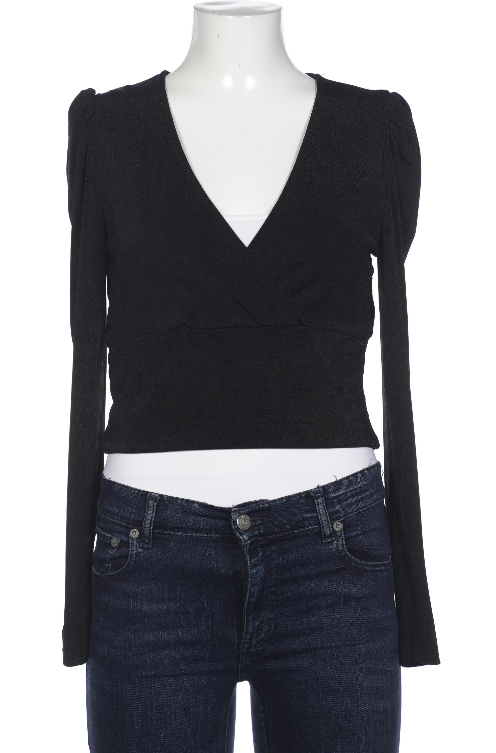 

Monki Damen Bluse, schwarz, Gr. 38