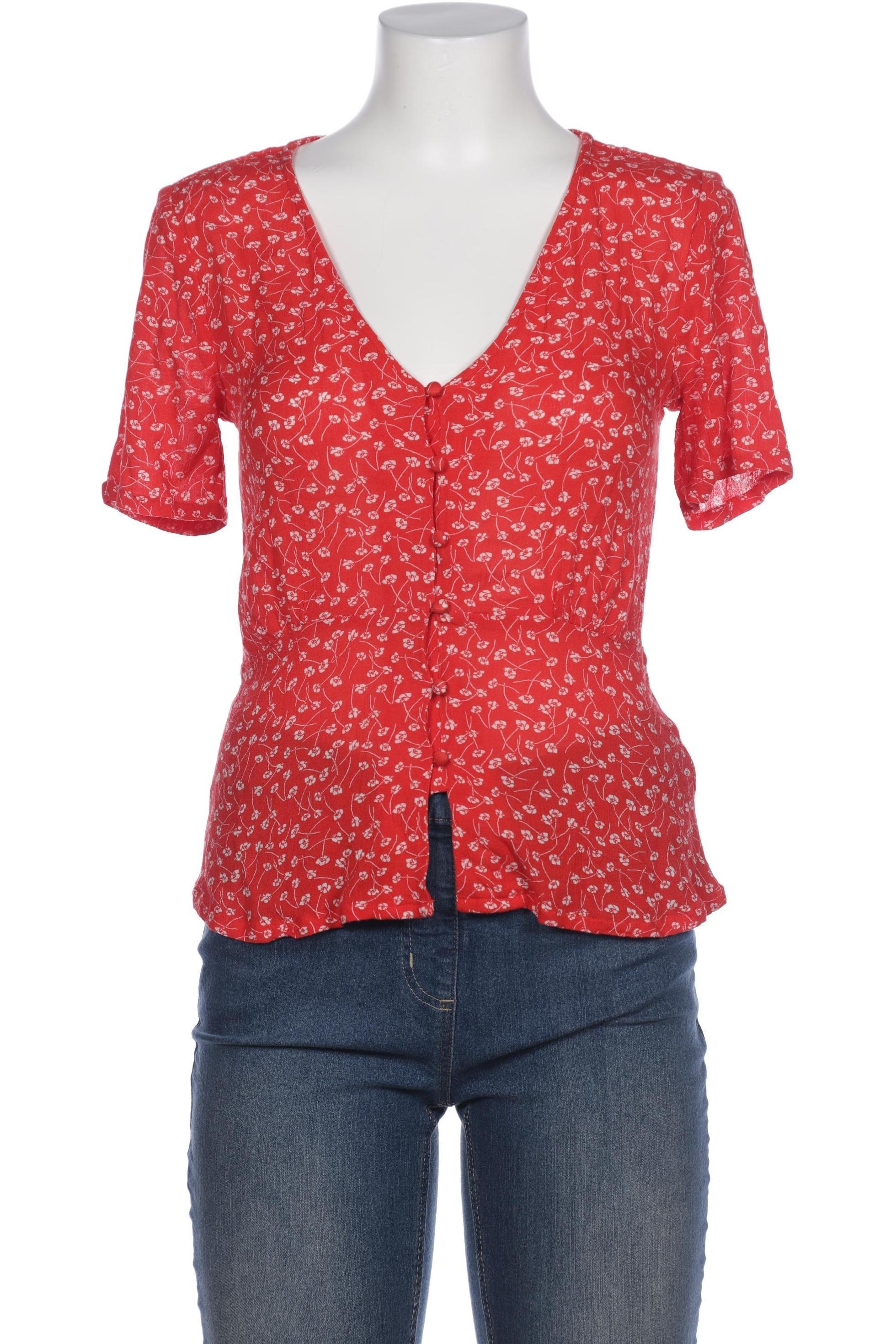 

Monki Damen Bluse, rot, Gr. 36