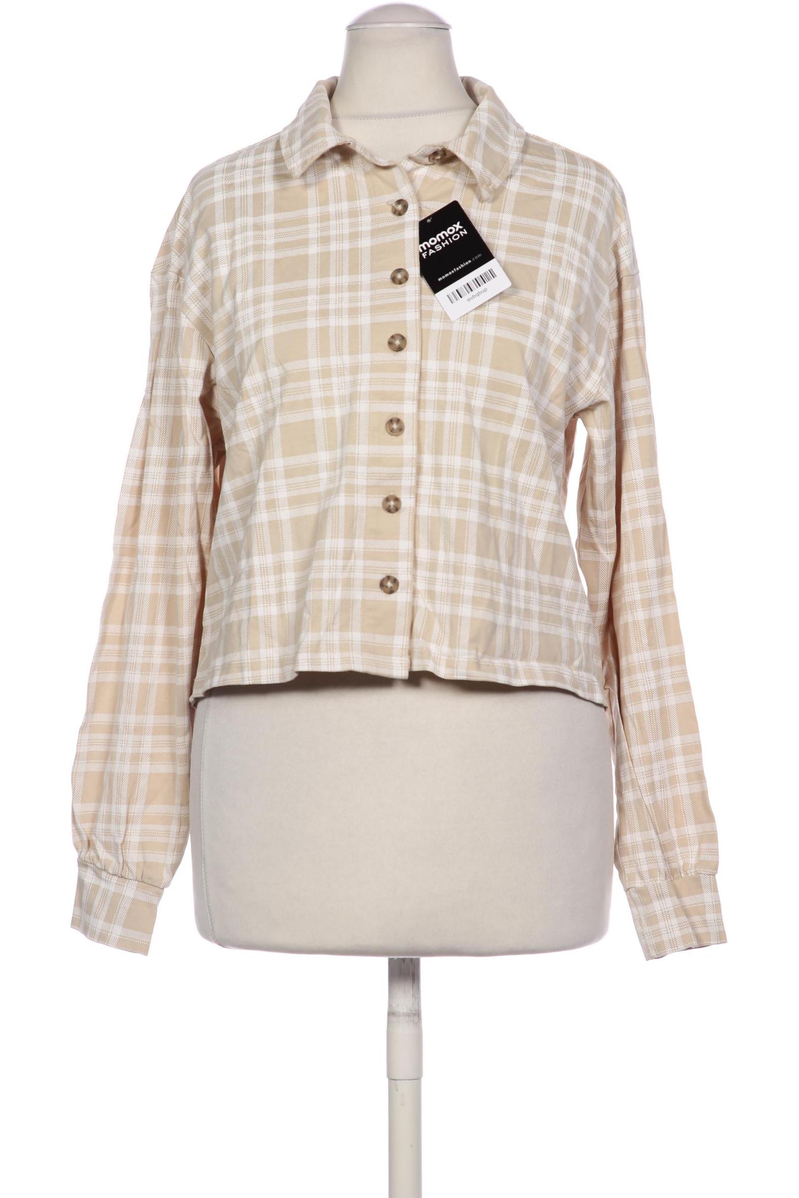 

Monki Damen Bluse, beige, Gr. 34