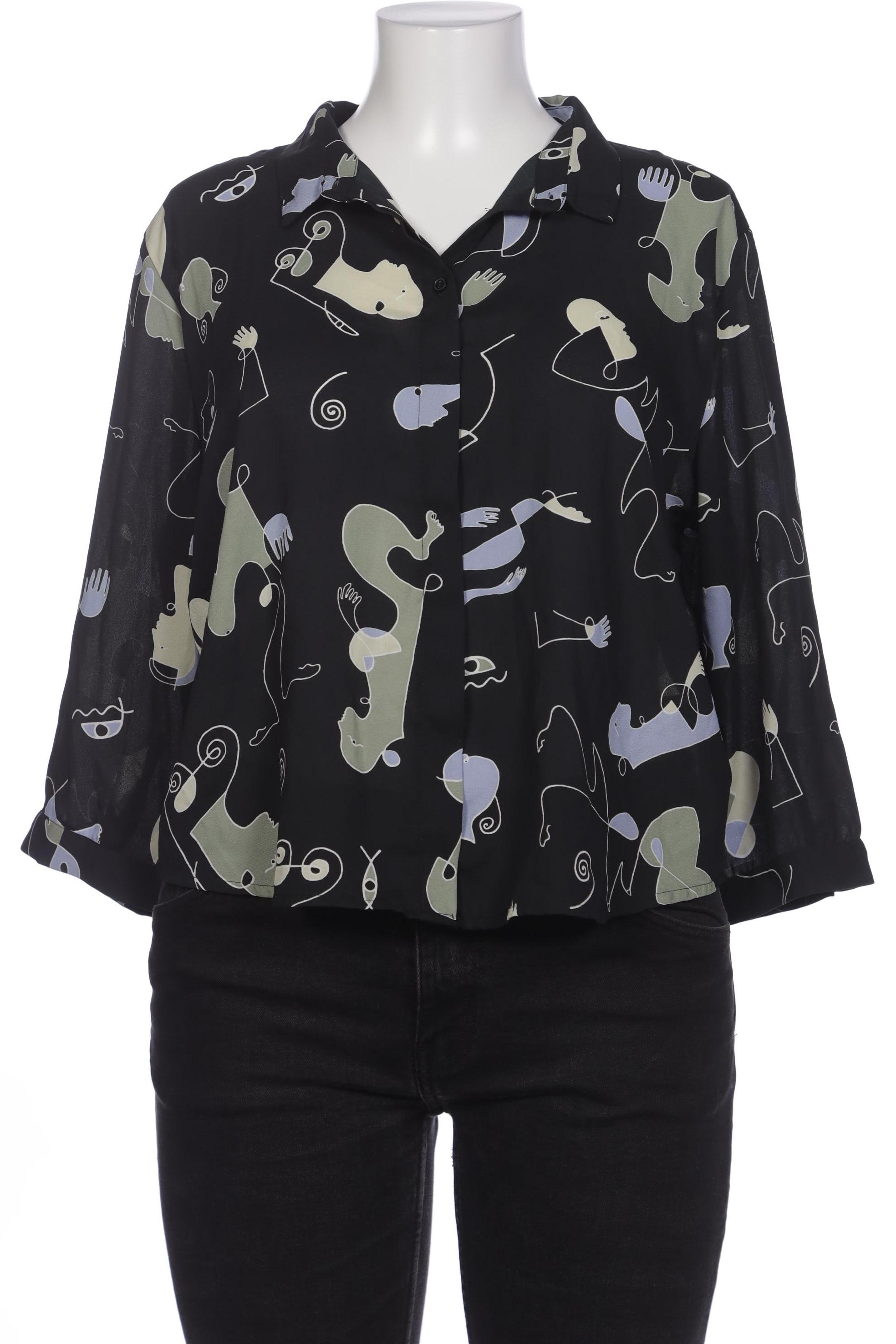

Monki Damen Bluse, schwarz, Gr. 44